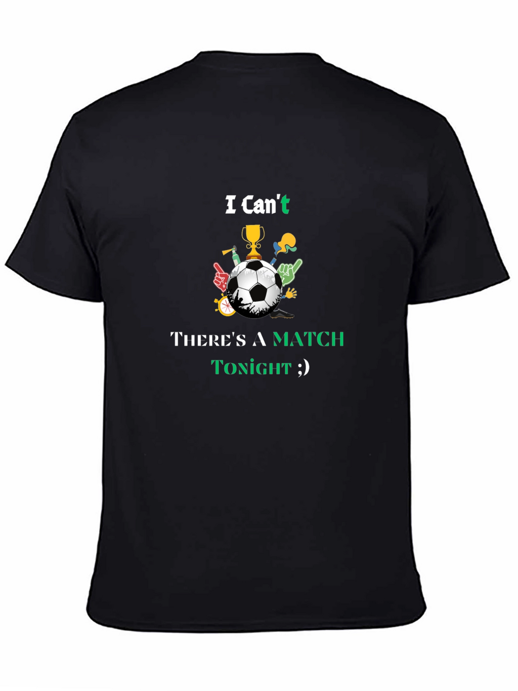 Soccer Match Tonight Graphic Tee