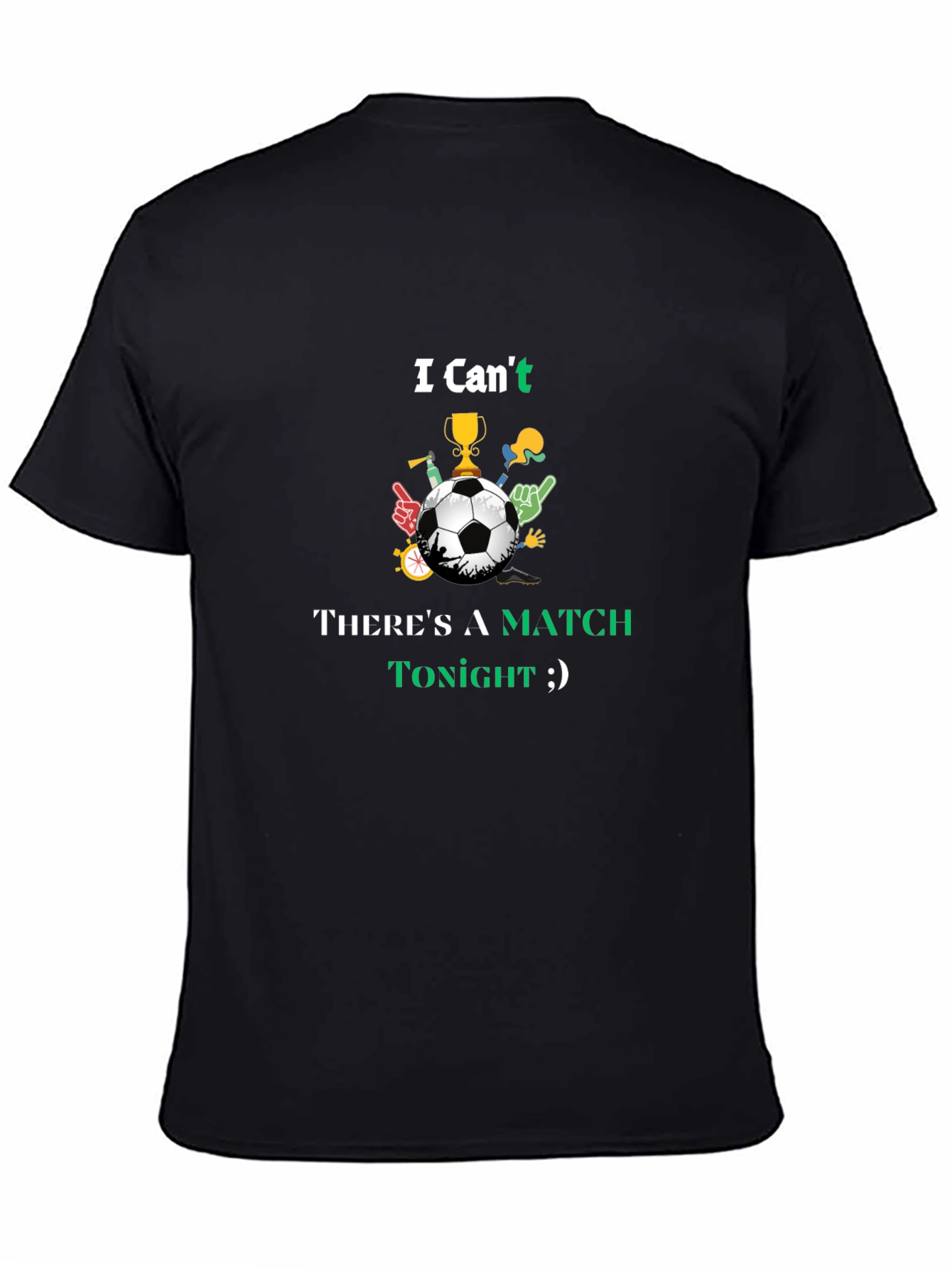 Soccer Match Tonight Graphic Tee