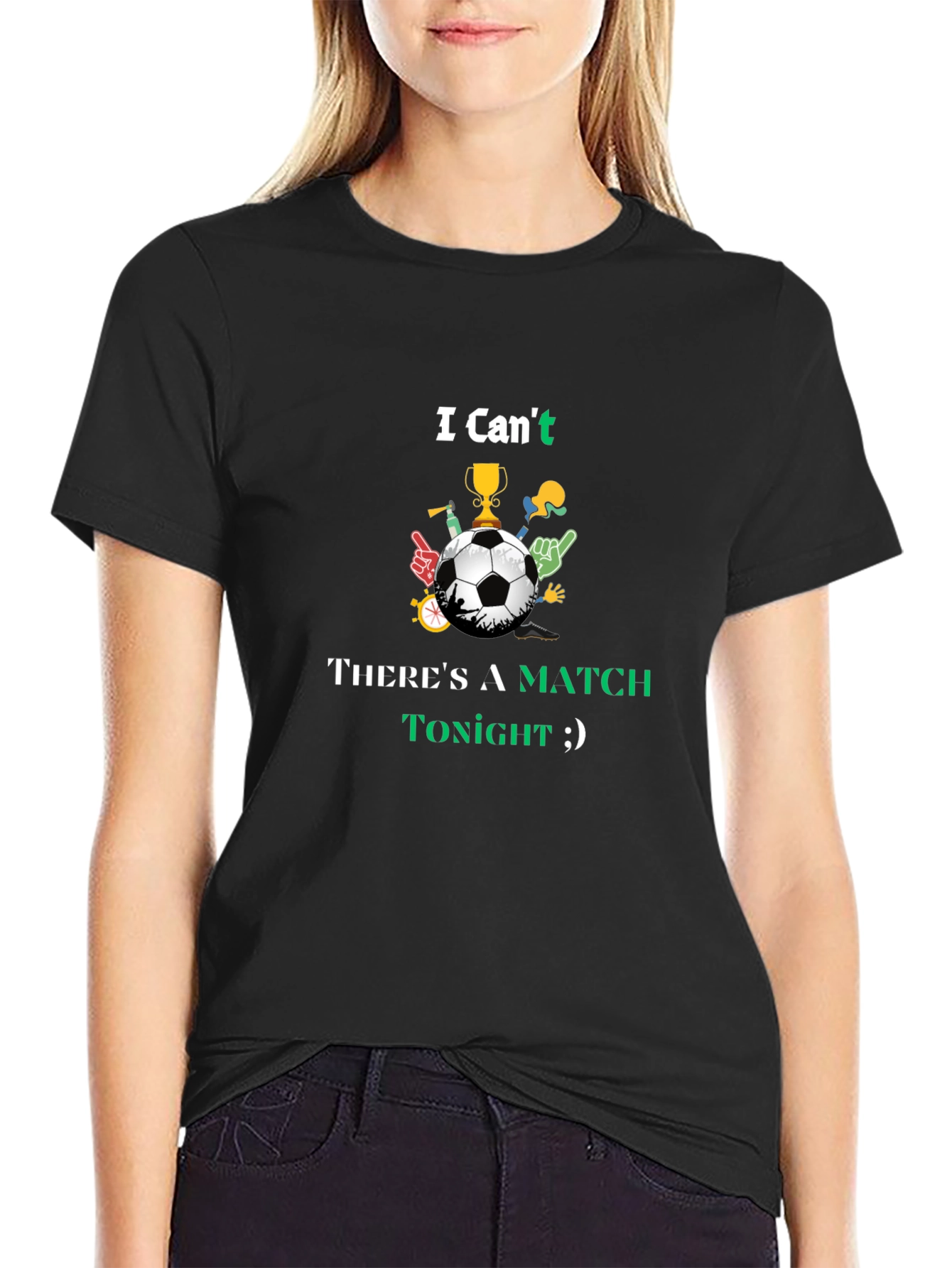 Soccer Match Tonight Graphic Tee