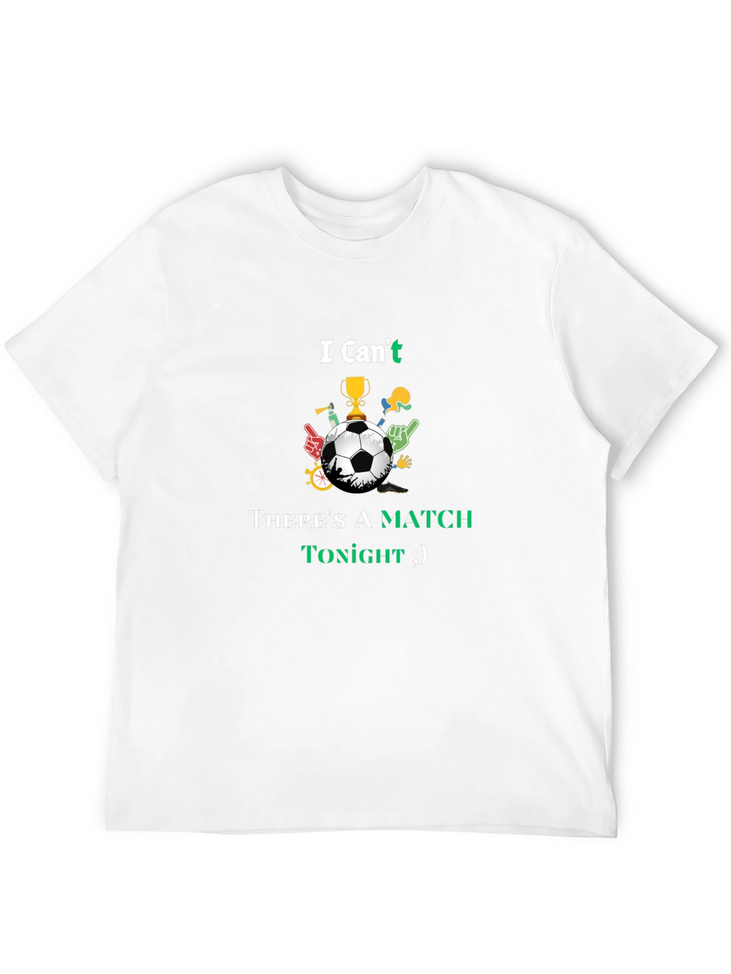 Soccer Match Tonight Graphic Tee