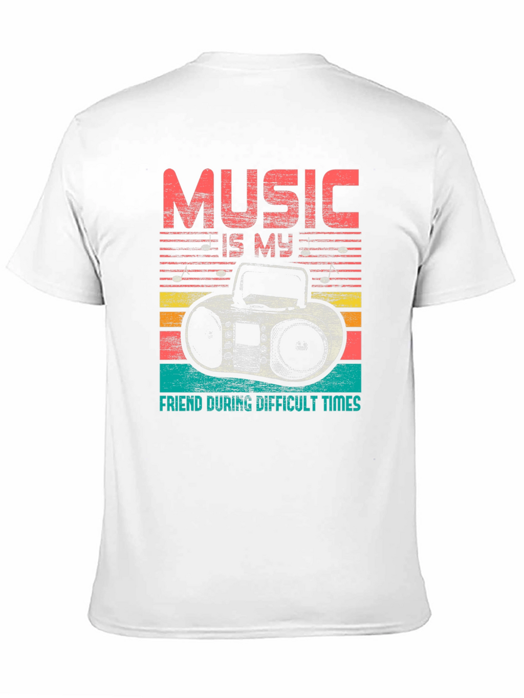 Music is My Friend Tee