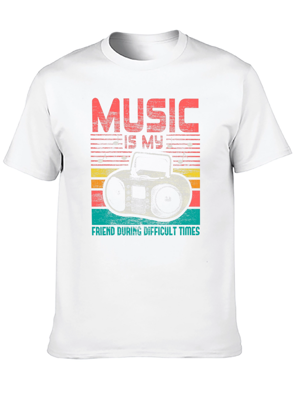 Music is My Friend Tee