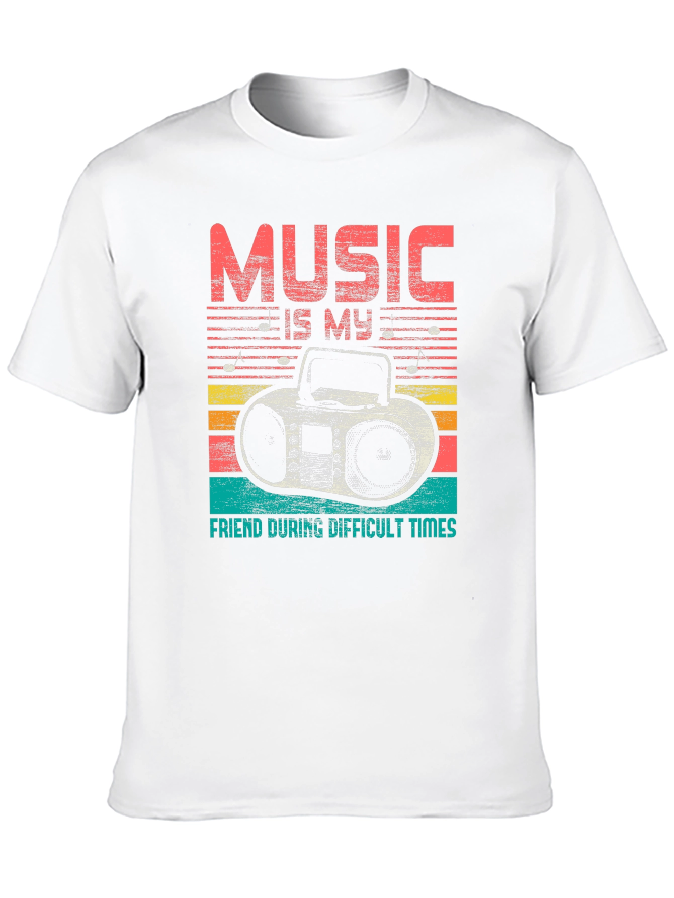 Music is My Friend Tee