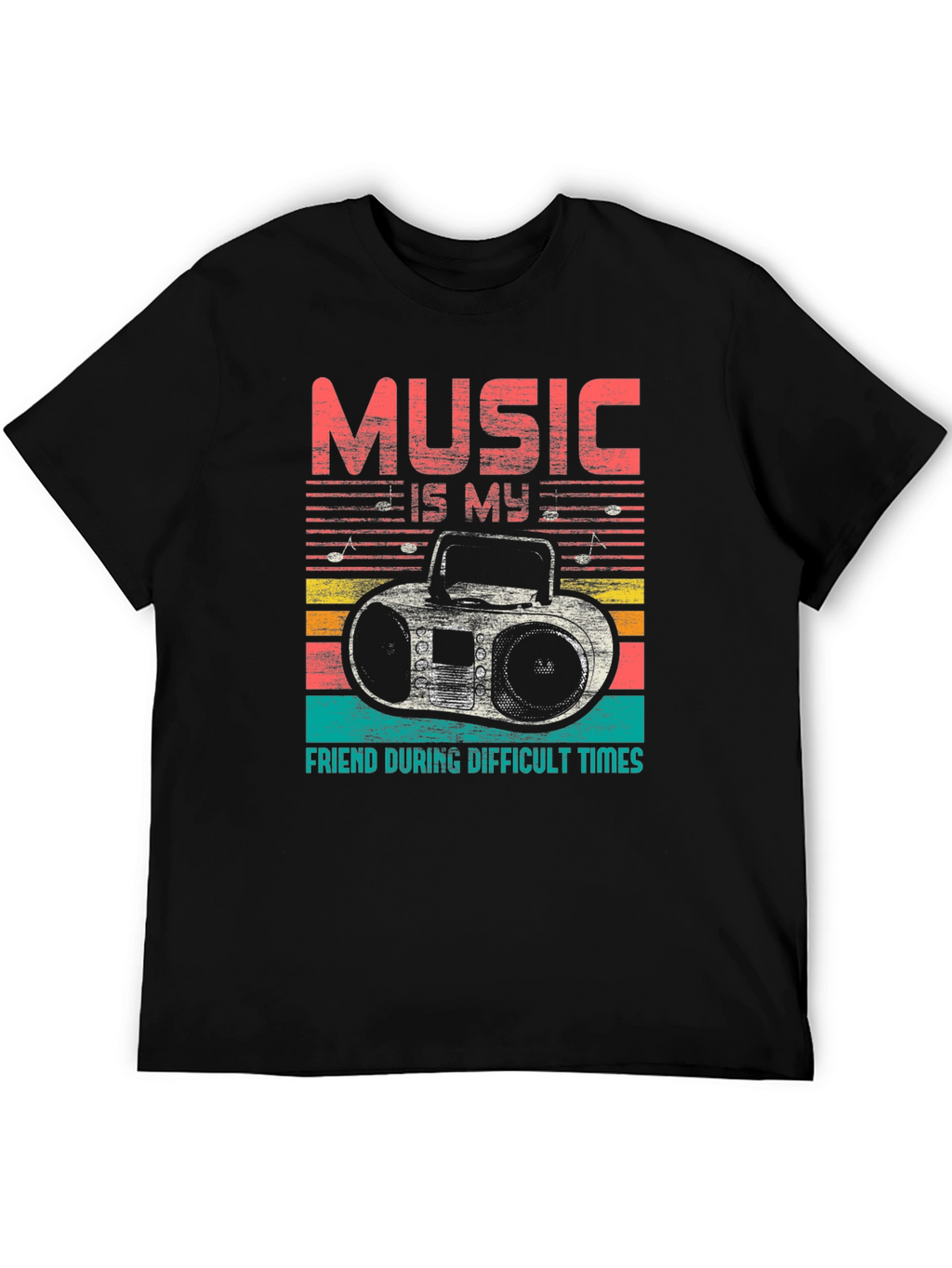 Music is My Friend Tee