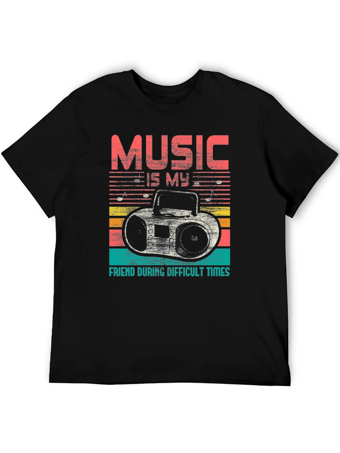 Music is My Friend Tee