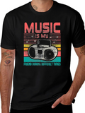 Music is My Friend Tee