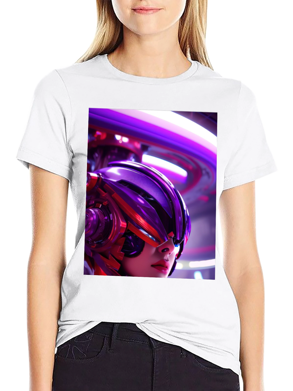 Cyberpunk Girl T-Shirt