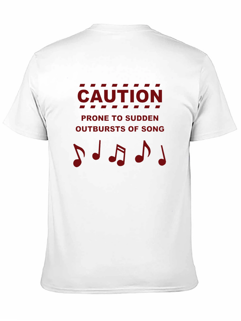 Caution Sudden Outbursts of Song Graphic Tee