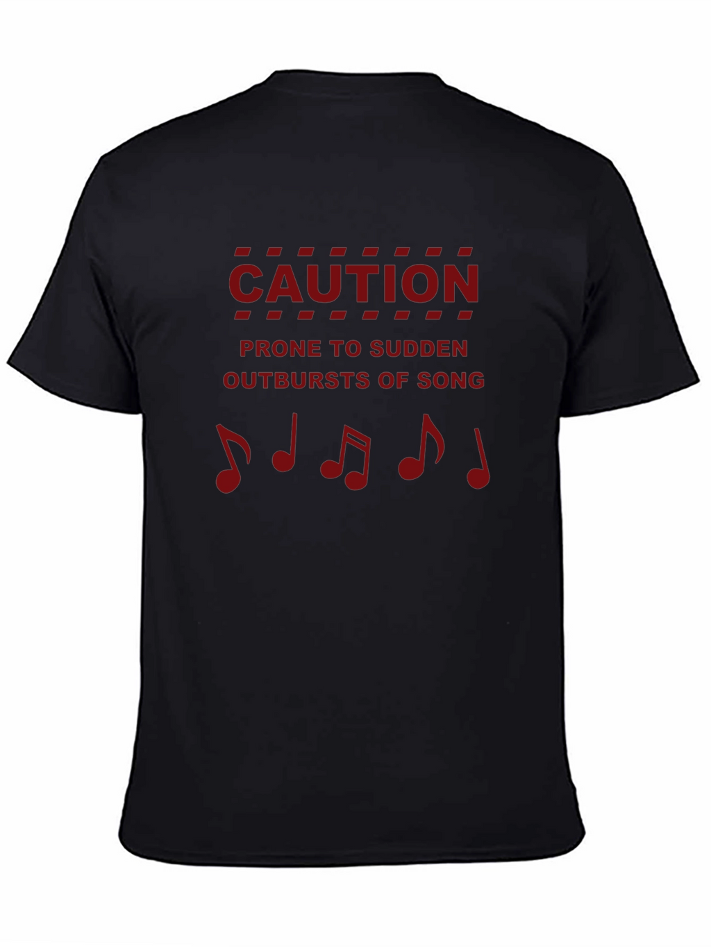 Caution Sudden Outbursts of Song Graphic Tee