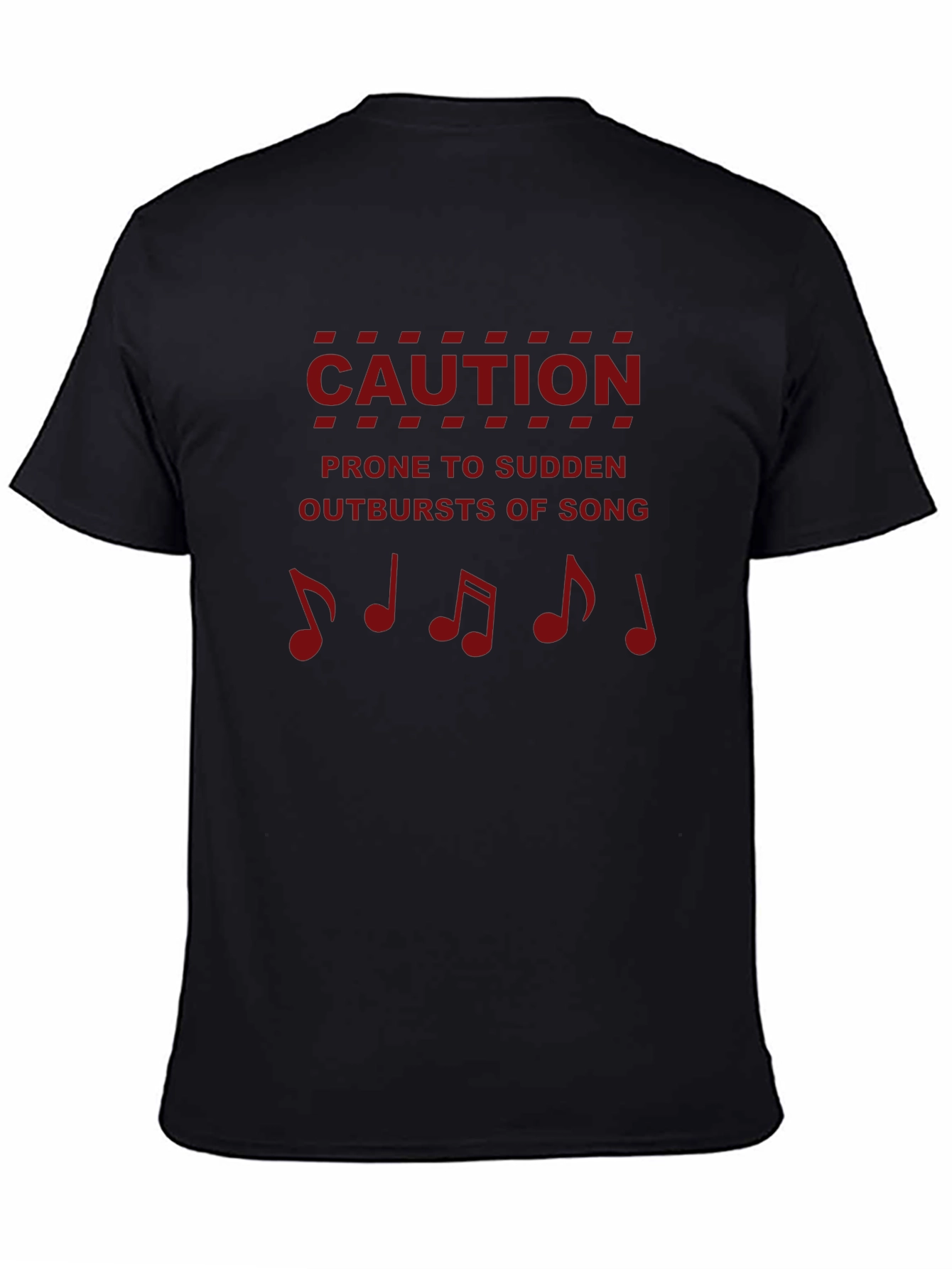 Caution Sudden Outbursts of Song Graphic Tee
