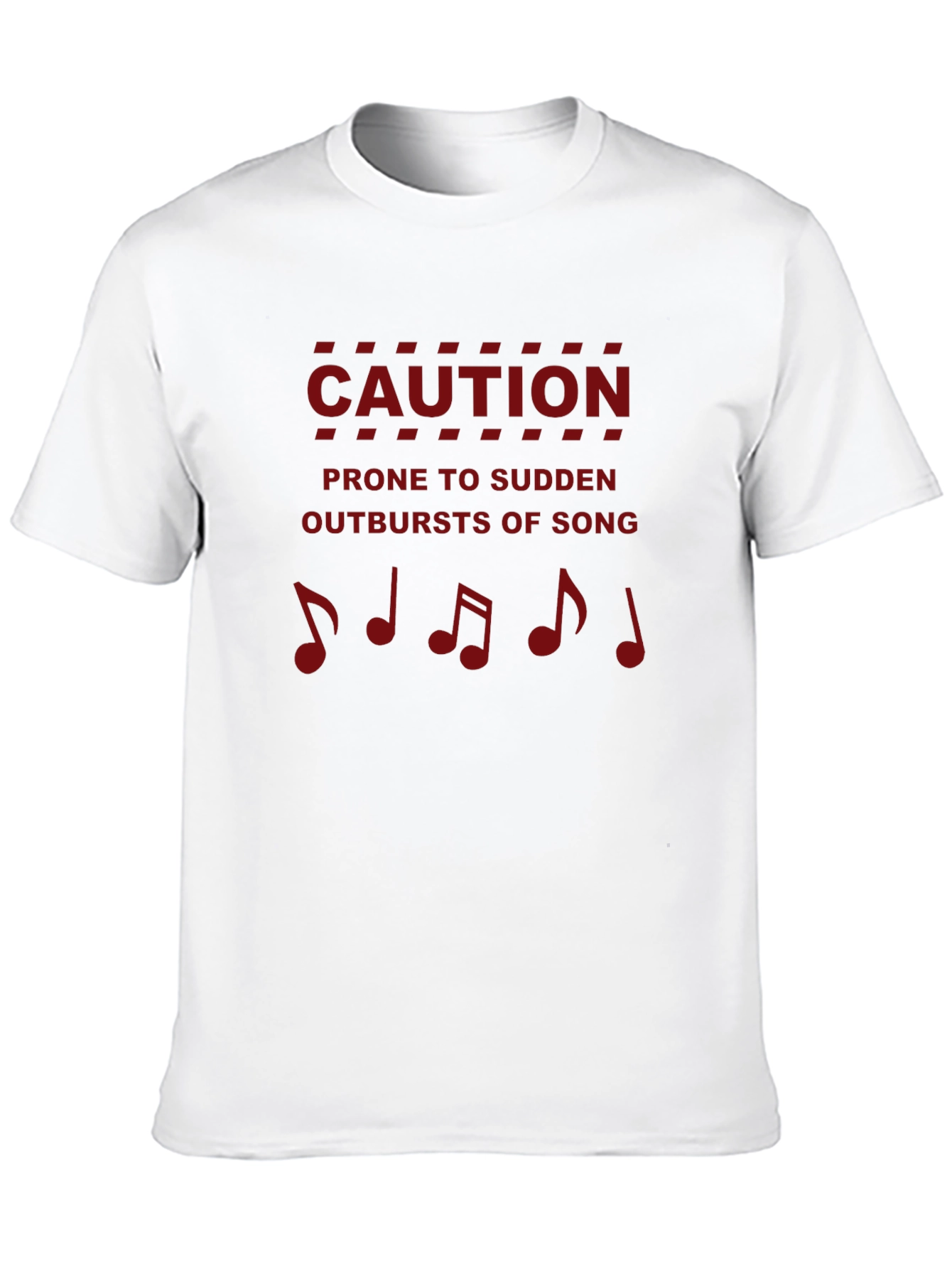 Caution Sudden Outbursts of Song Graphic Tee
