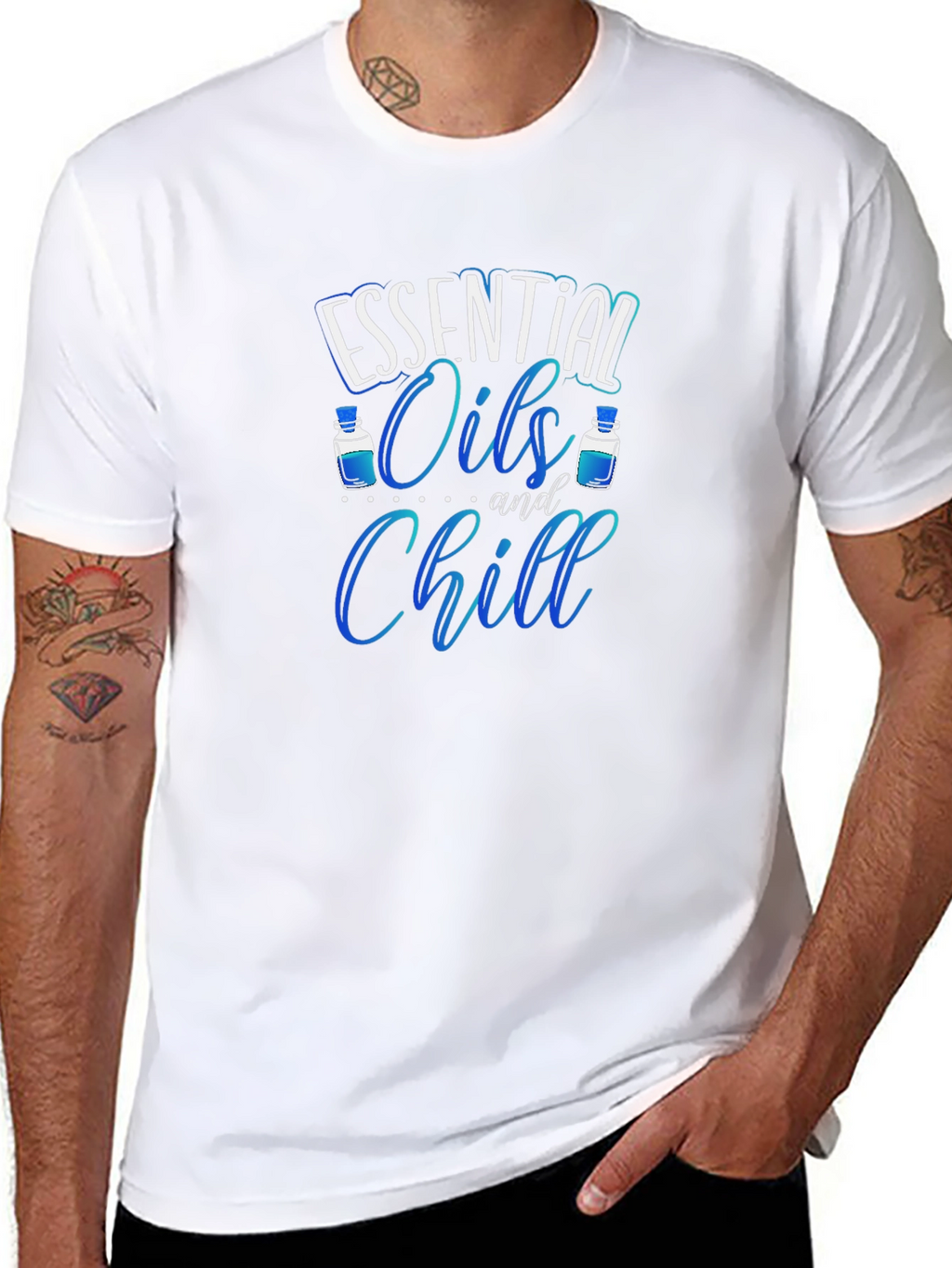 Essential Oils and Chill Graphic Tee