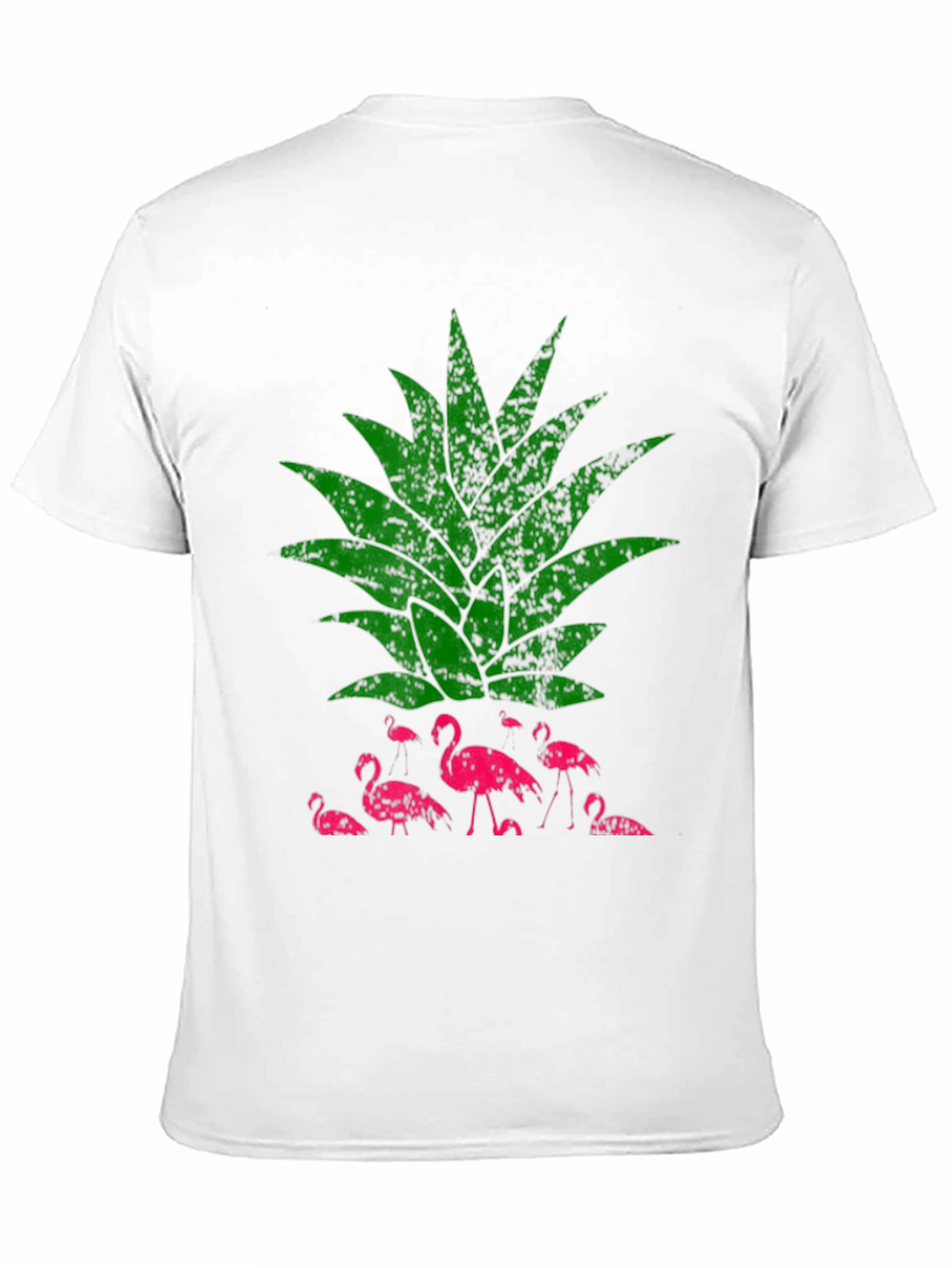 Flamingo Pineapple Graphic T-Shirt