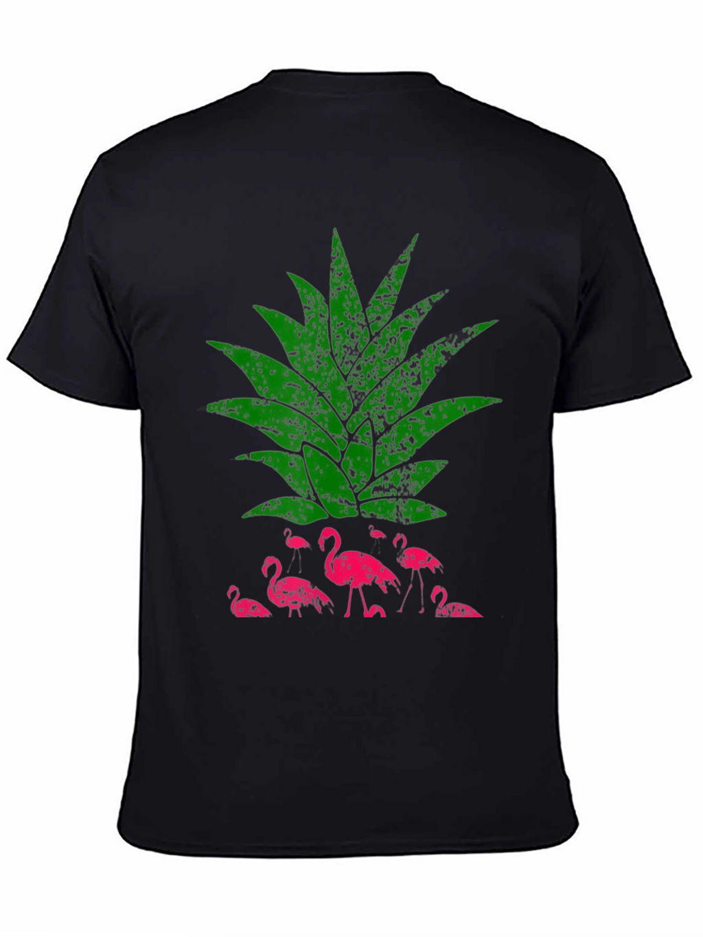Flamingo Pineapple Graphic T-Shirt