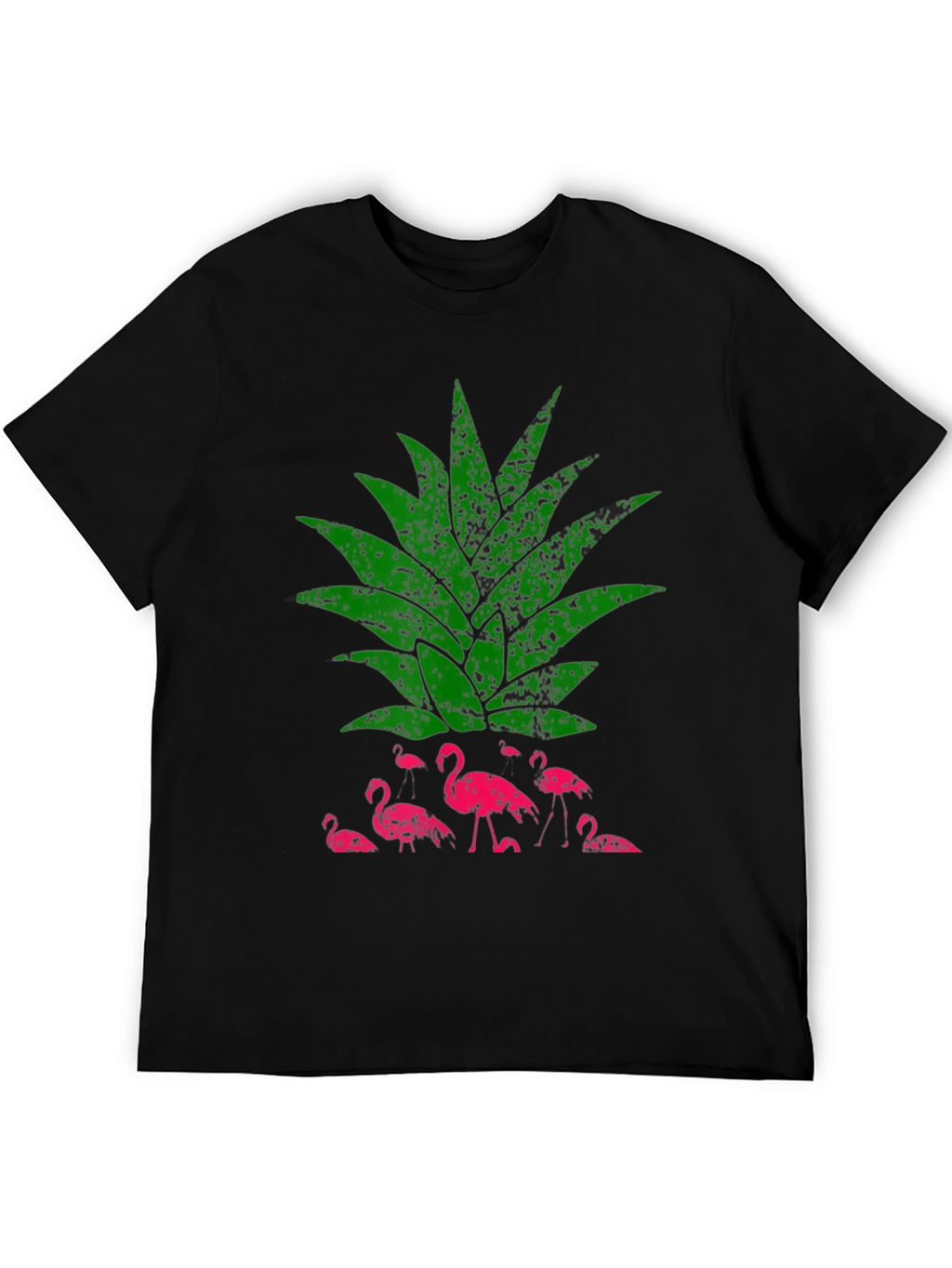 Flamingo Pineapple Graphic T-Shirt