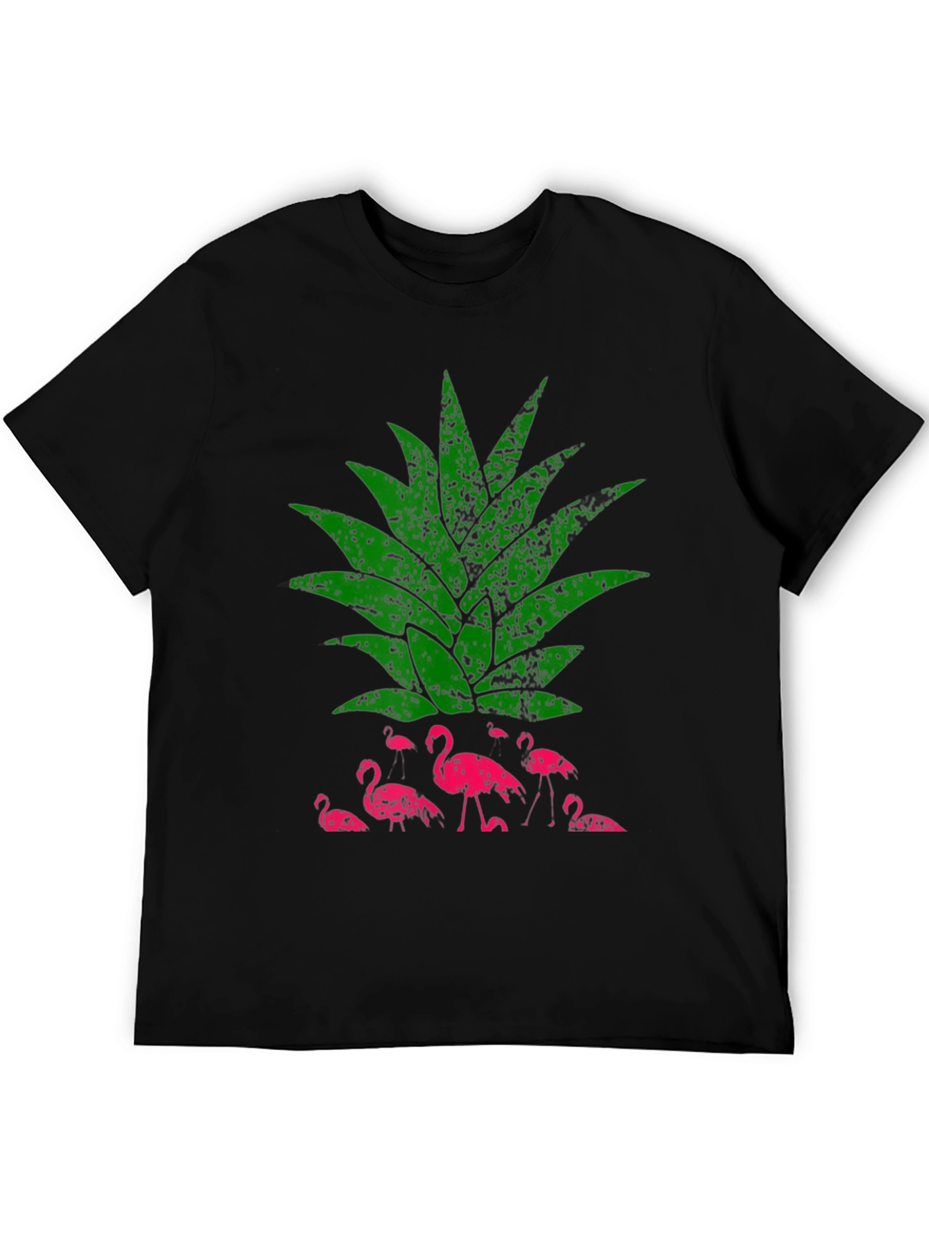Flamingo Pineapple Graphic T-Shirt