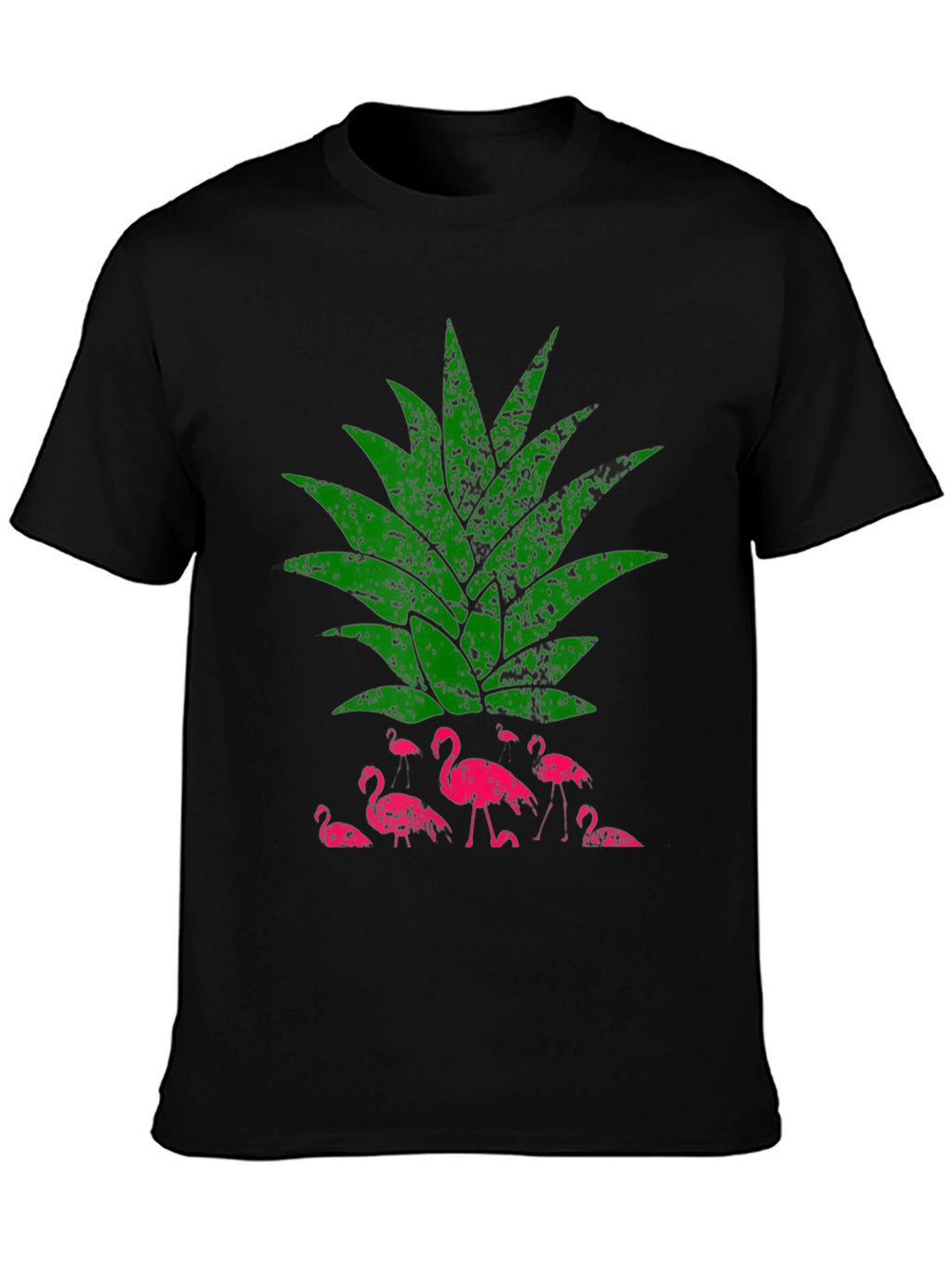 Flamingo Pineapple Graphic T-Shirt