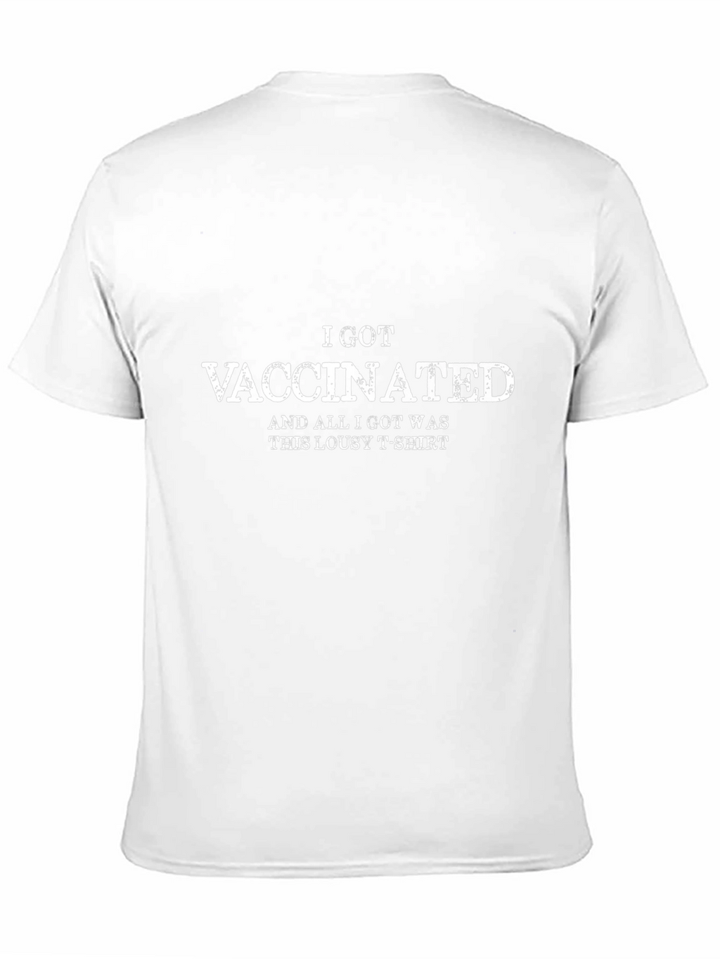 Vaccinated T-Shirt - Funny Statement Tee