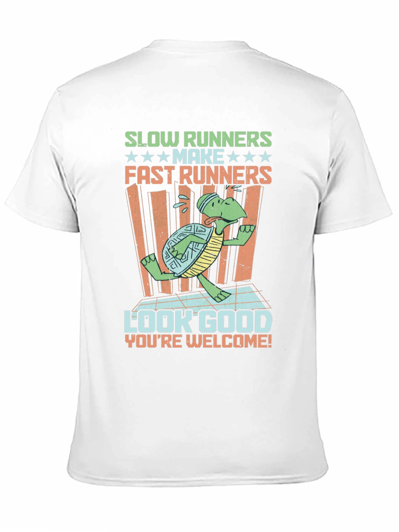 Funny Running Turtle T-Shirt - Slow Runners Make Fast Runners