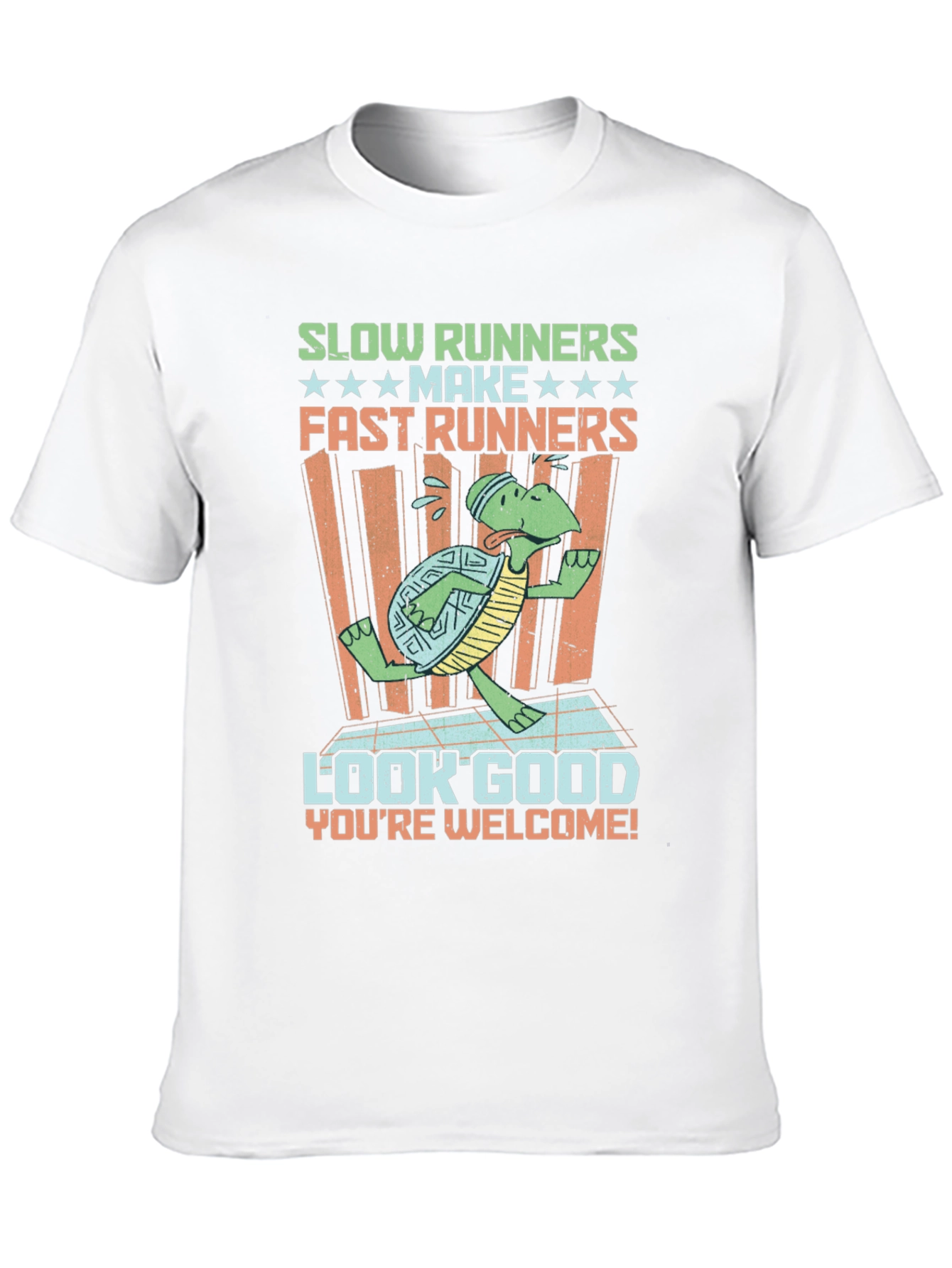 Funny Running Turtle T-Shirt - Slow Runners Make Fast Runners