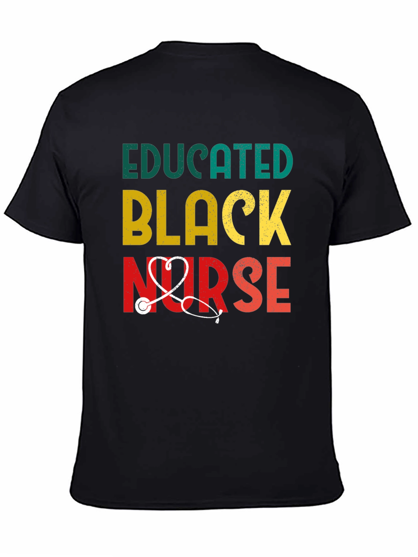 Educated Black Nurse T-Shirt