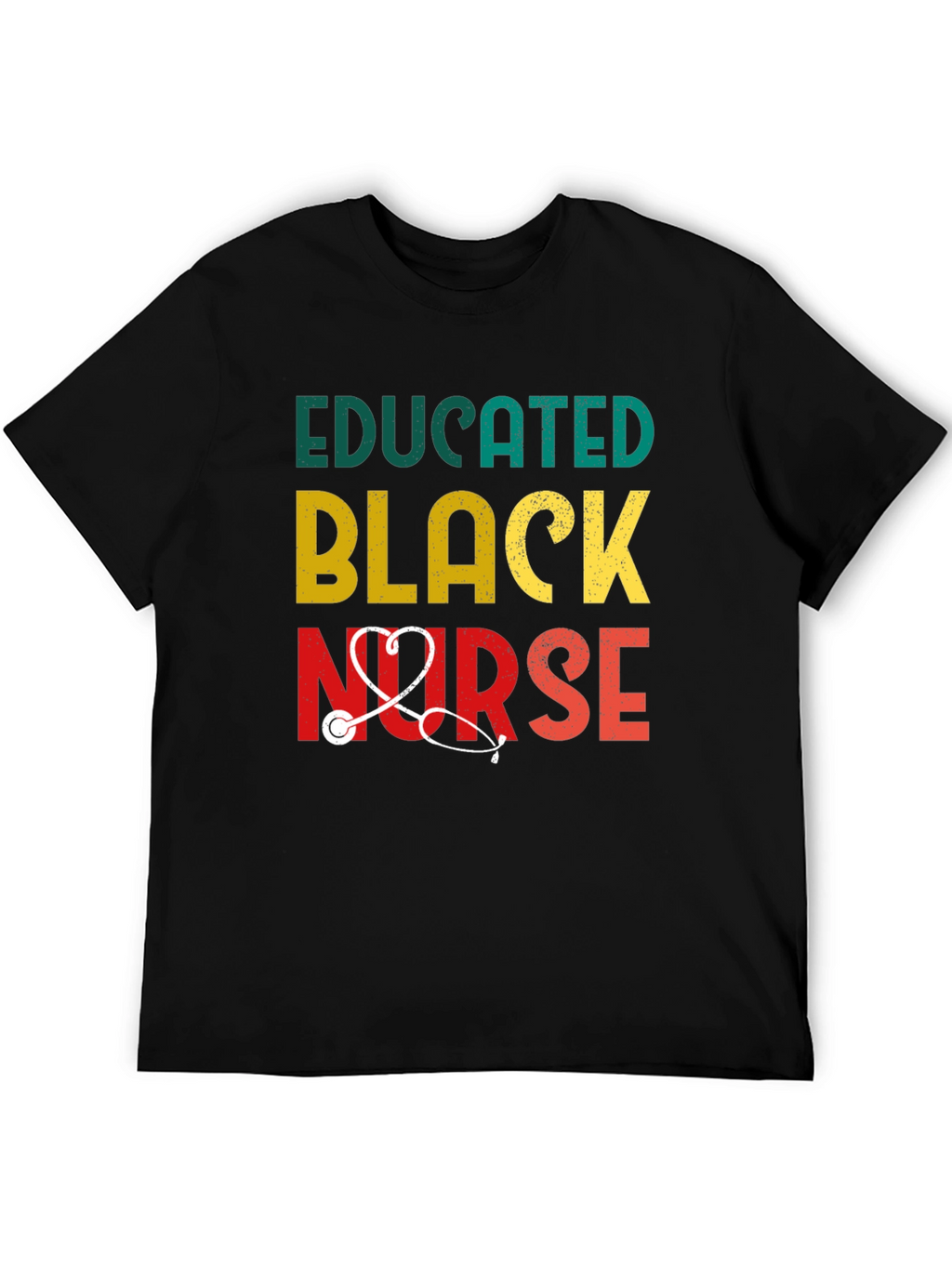 Educated Black Nurse T-Shirt