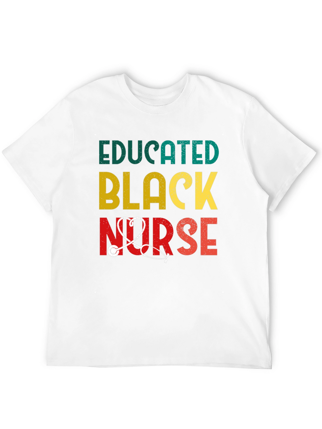 Educated Black Nurse T-Shirt