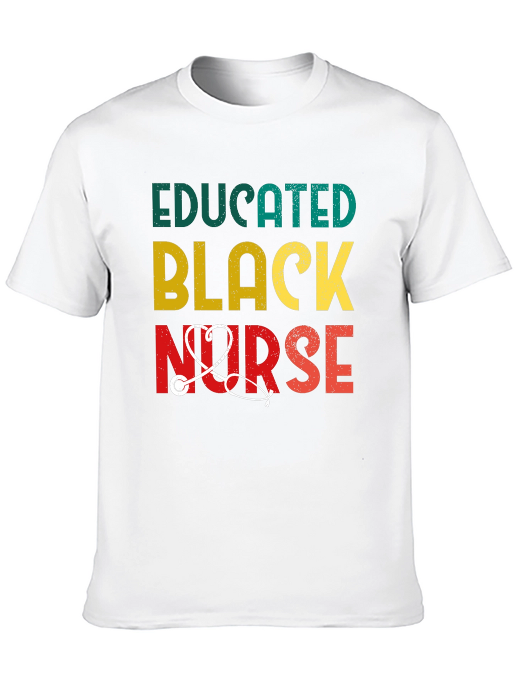 Educated Black Nurse T-Shirt