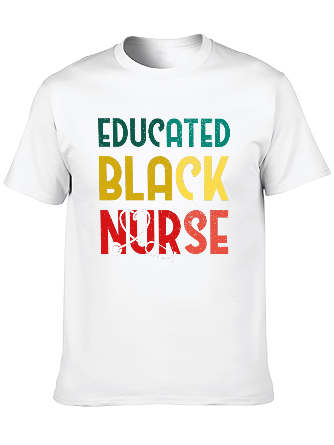 Educated Black Nurse T-Shirt