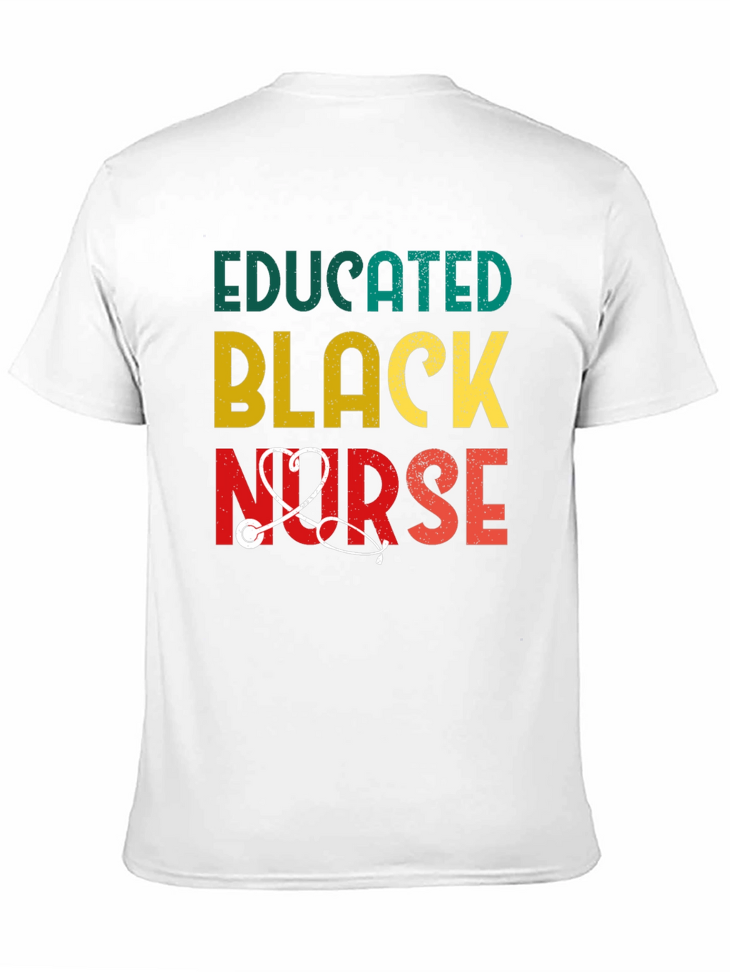 Educated Black Nurse T-Shirt