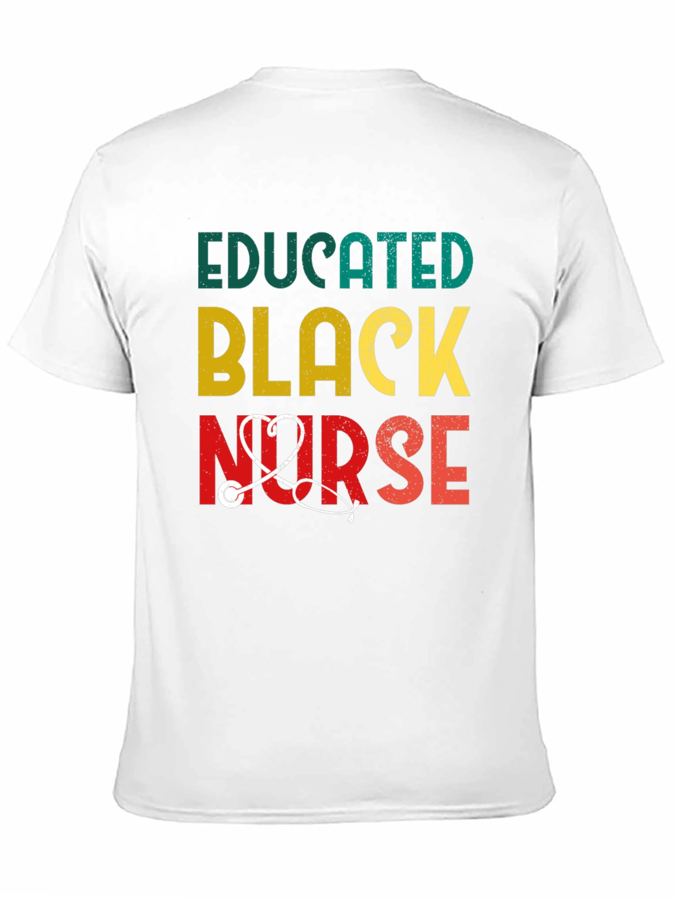 Educated Black Nurse T-Shirt