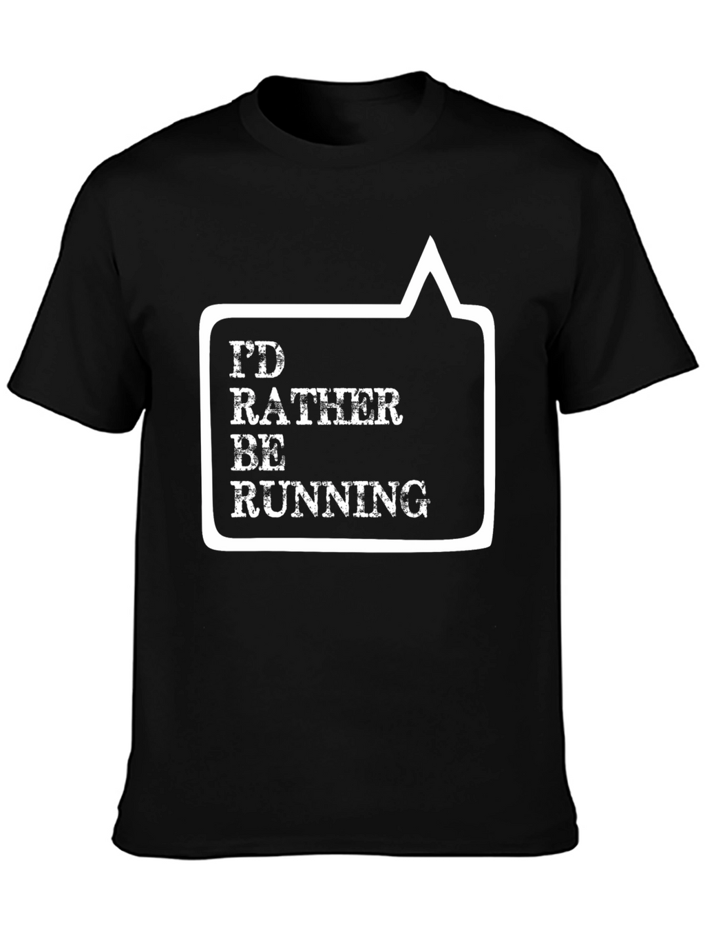 Id Rather Be Running Graphic Tee