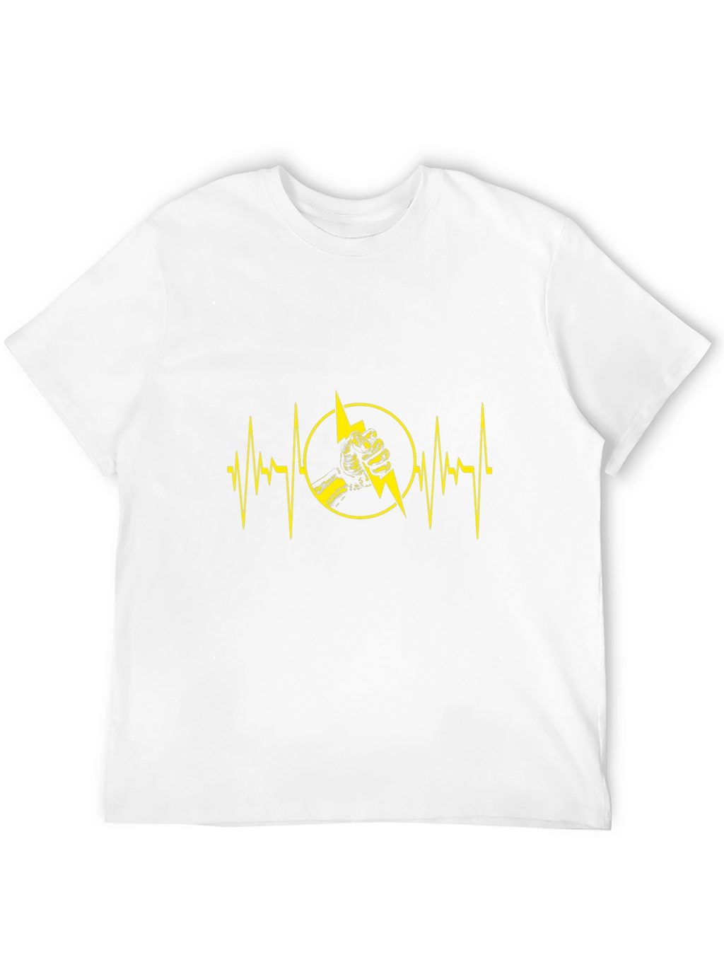 Electric Pulse Graphic T-Shirt