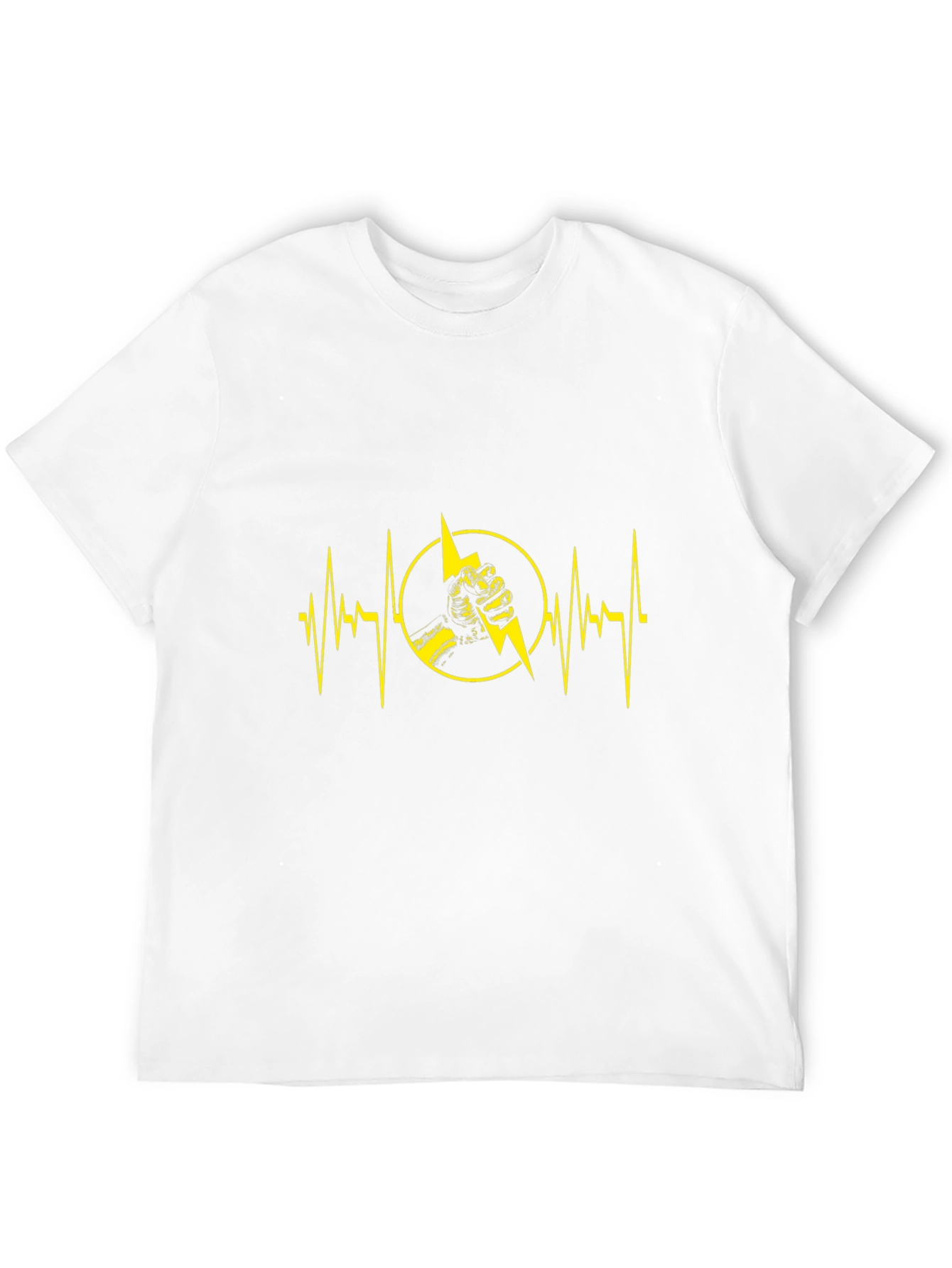 Electric Pulse Graphic T-Shirt