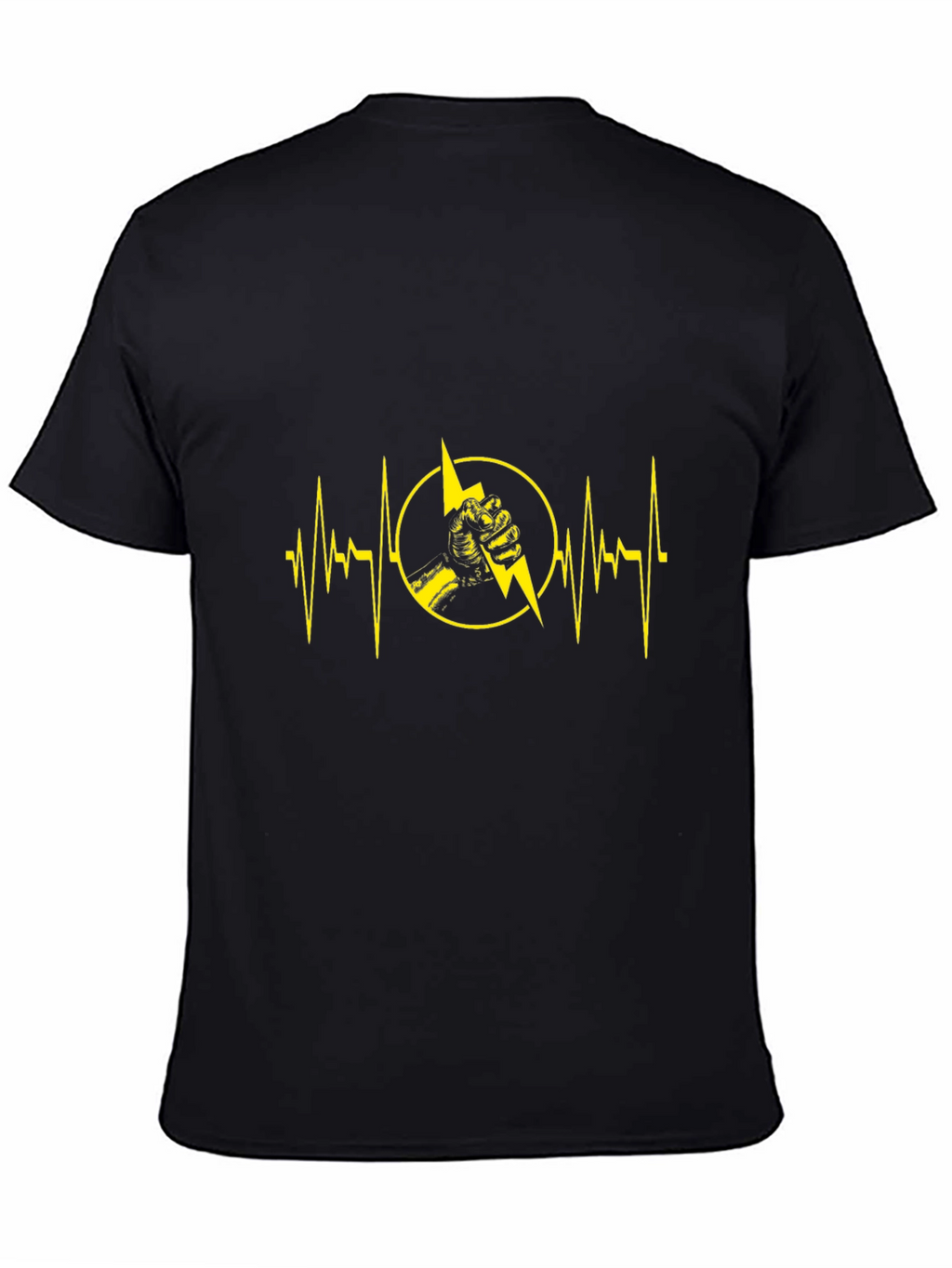 Electric Pulse Graphic T-Shirt