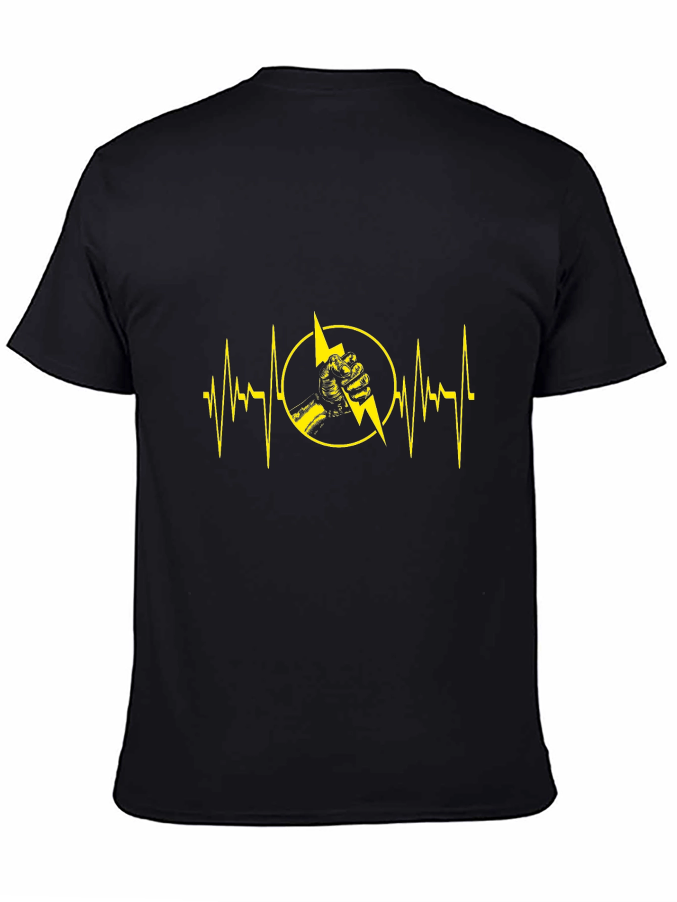 Electric Pulse Graphic T-Shirt