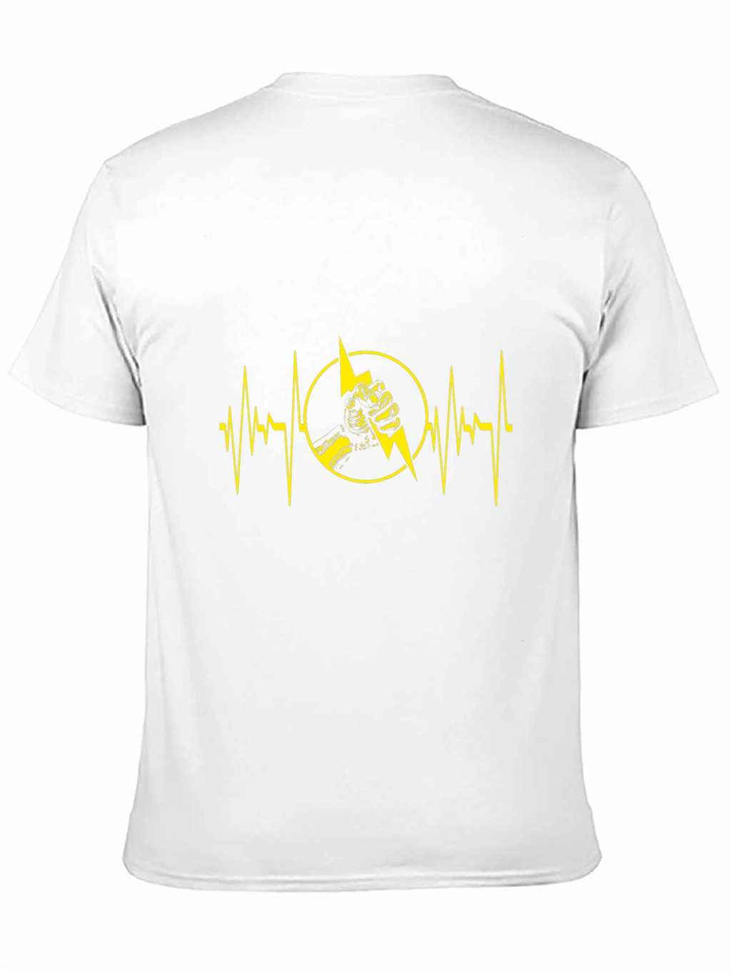Electric Pulse Graphic T-Shirt