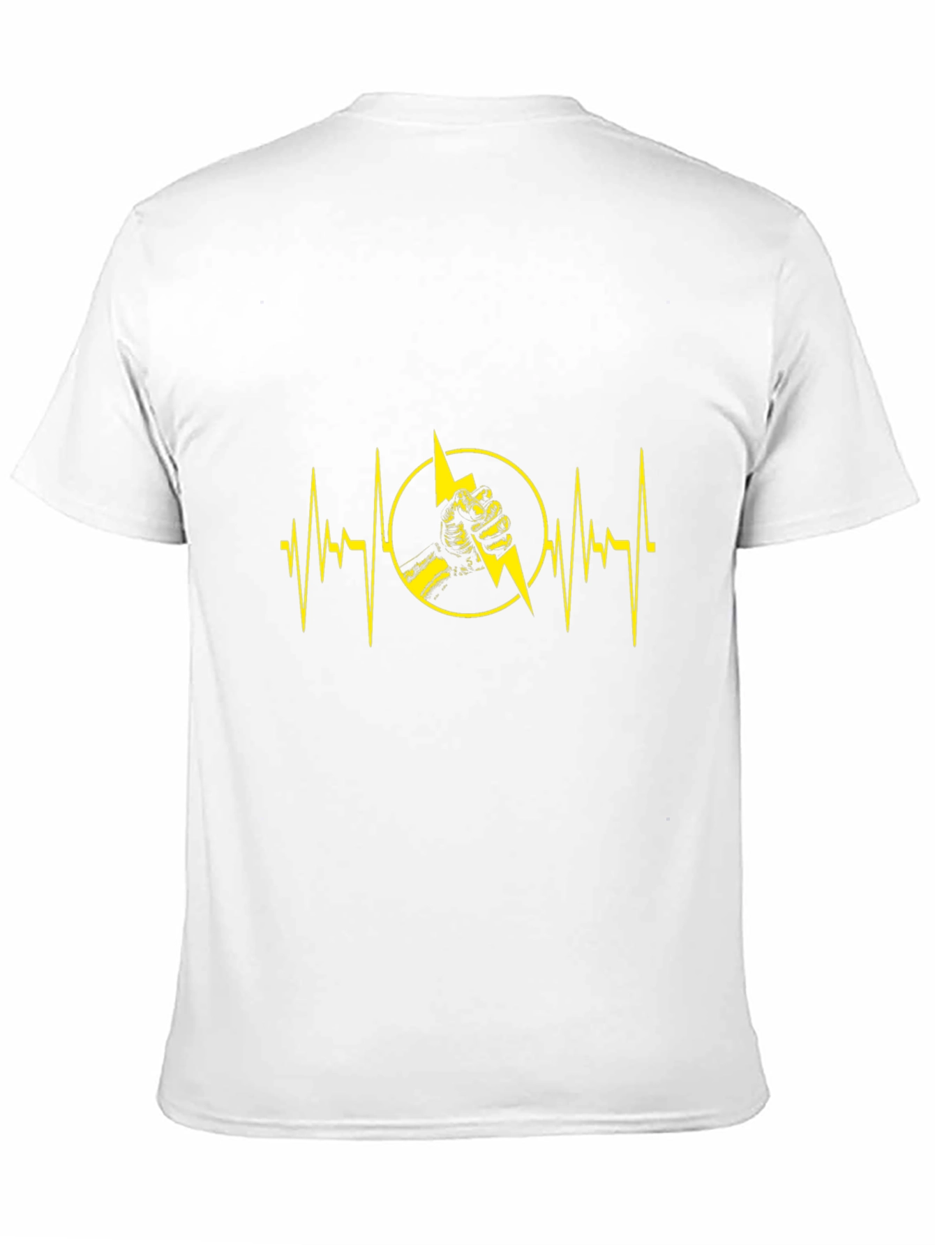 Electric Pulse Graphic T-Shirt
