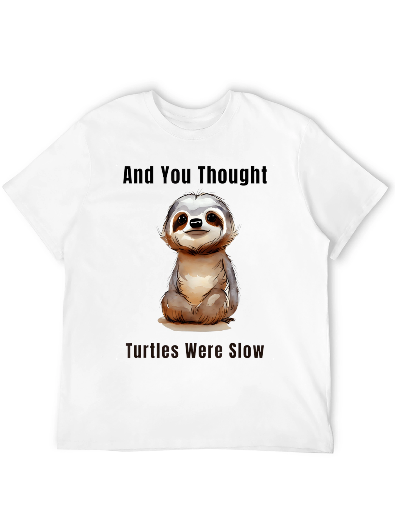 Sloth Lover T-Shirt: Slow & Steady Wins