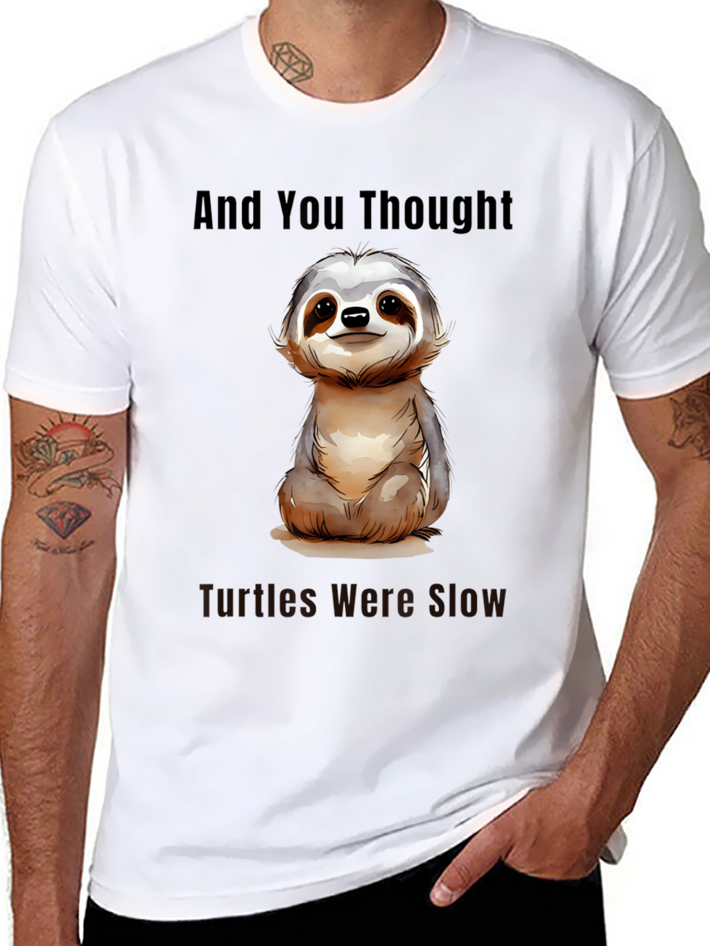 Sloth Lover T-Shirt: Slow & Steady Wins