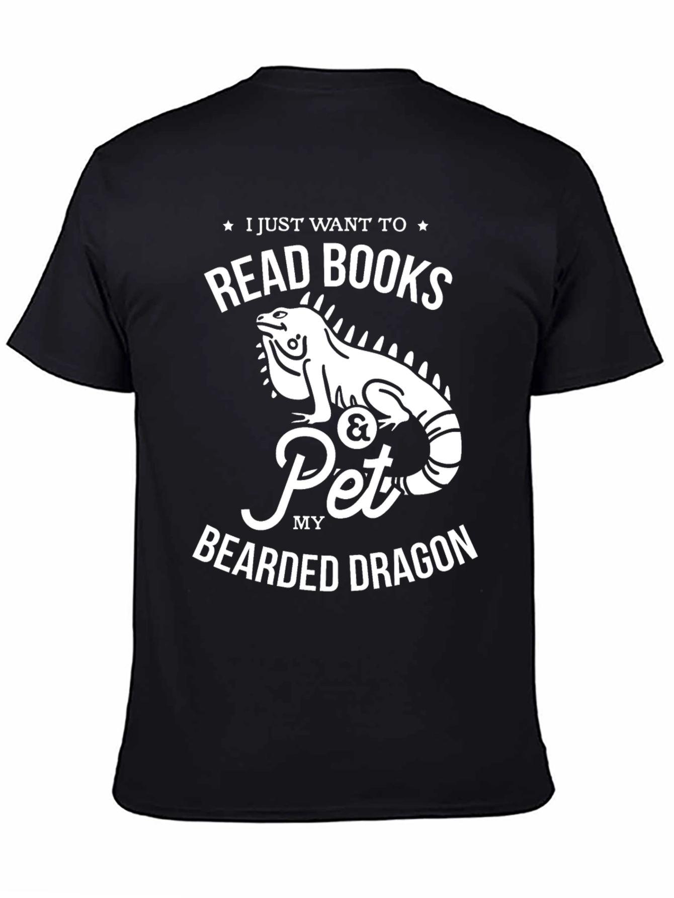 Read Books & Pet My Bearded Dragon T-Shirt