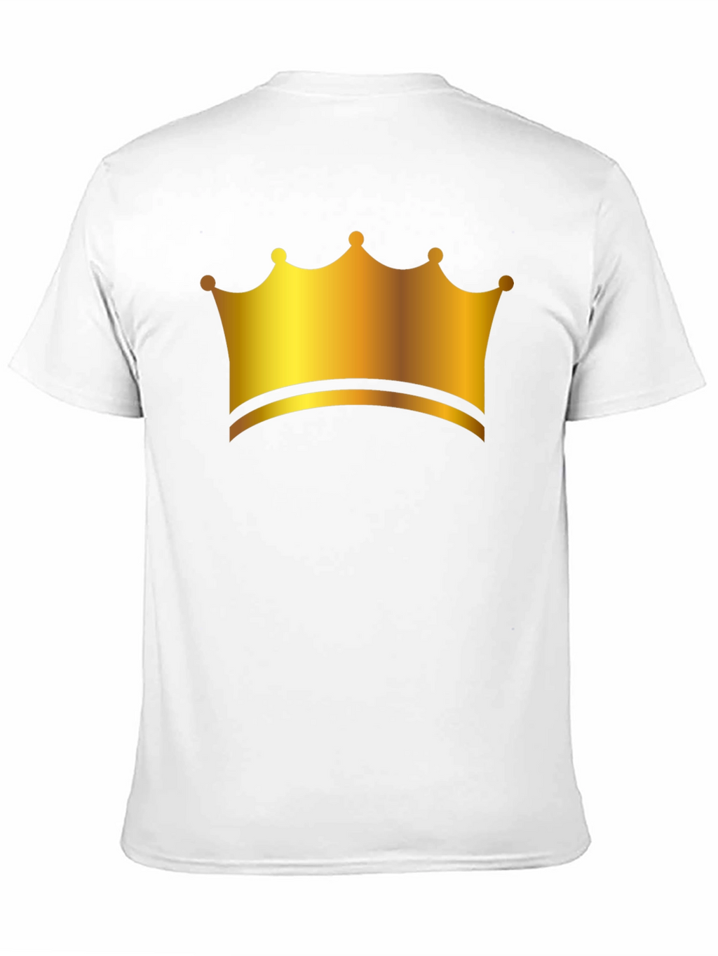 Golden Crown Black T-Shirt