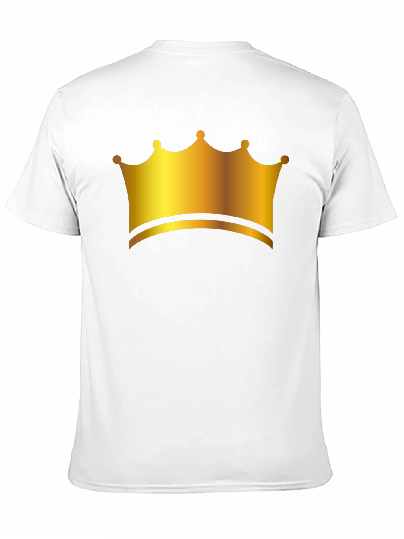 Golden Crown Black T-Shirt