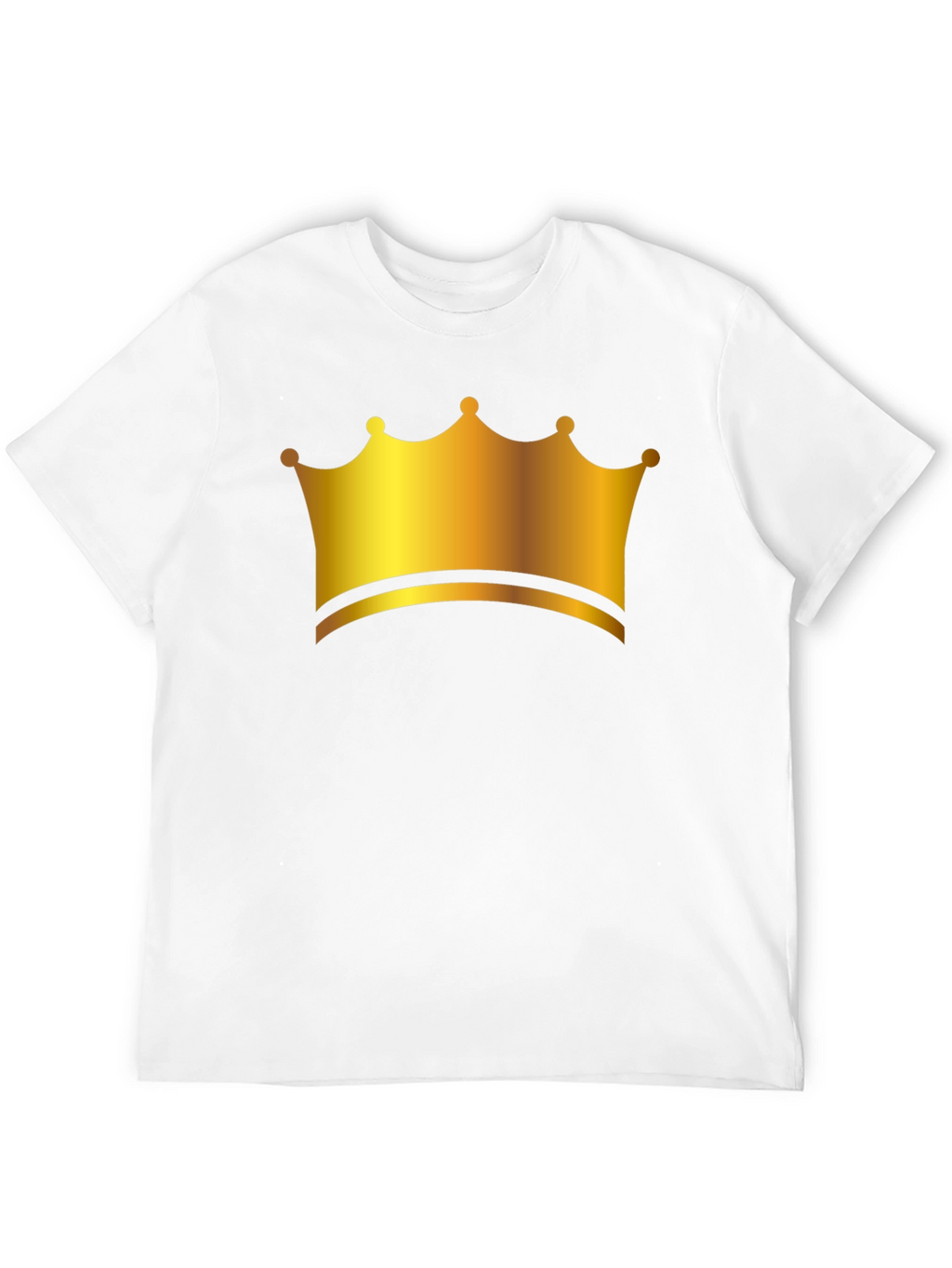 Golden Crown Black T-Shirt