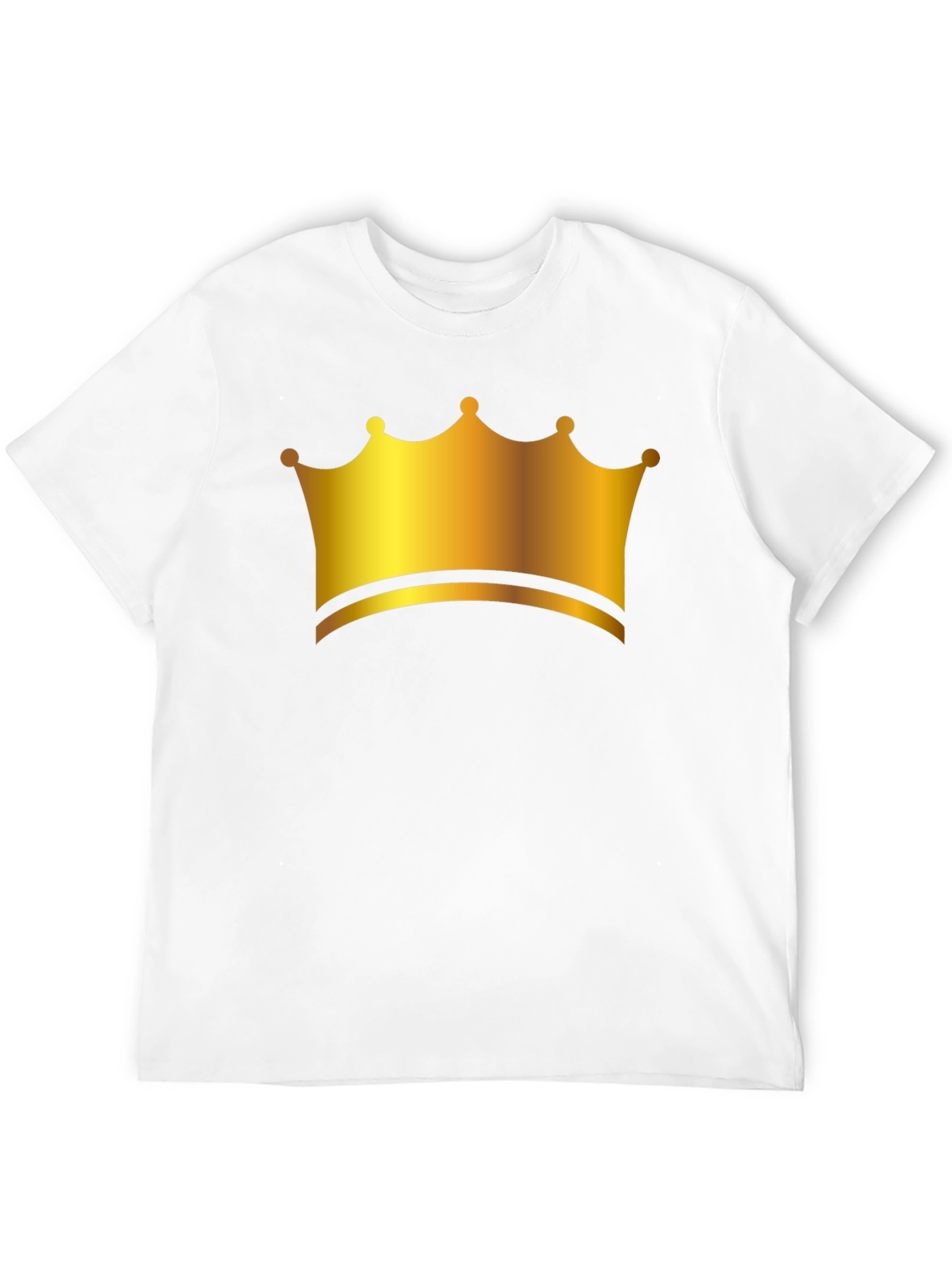 Golden Crown Black T-Shirt