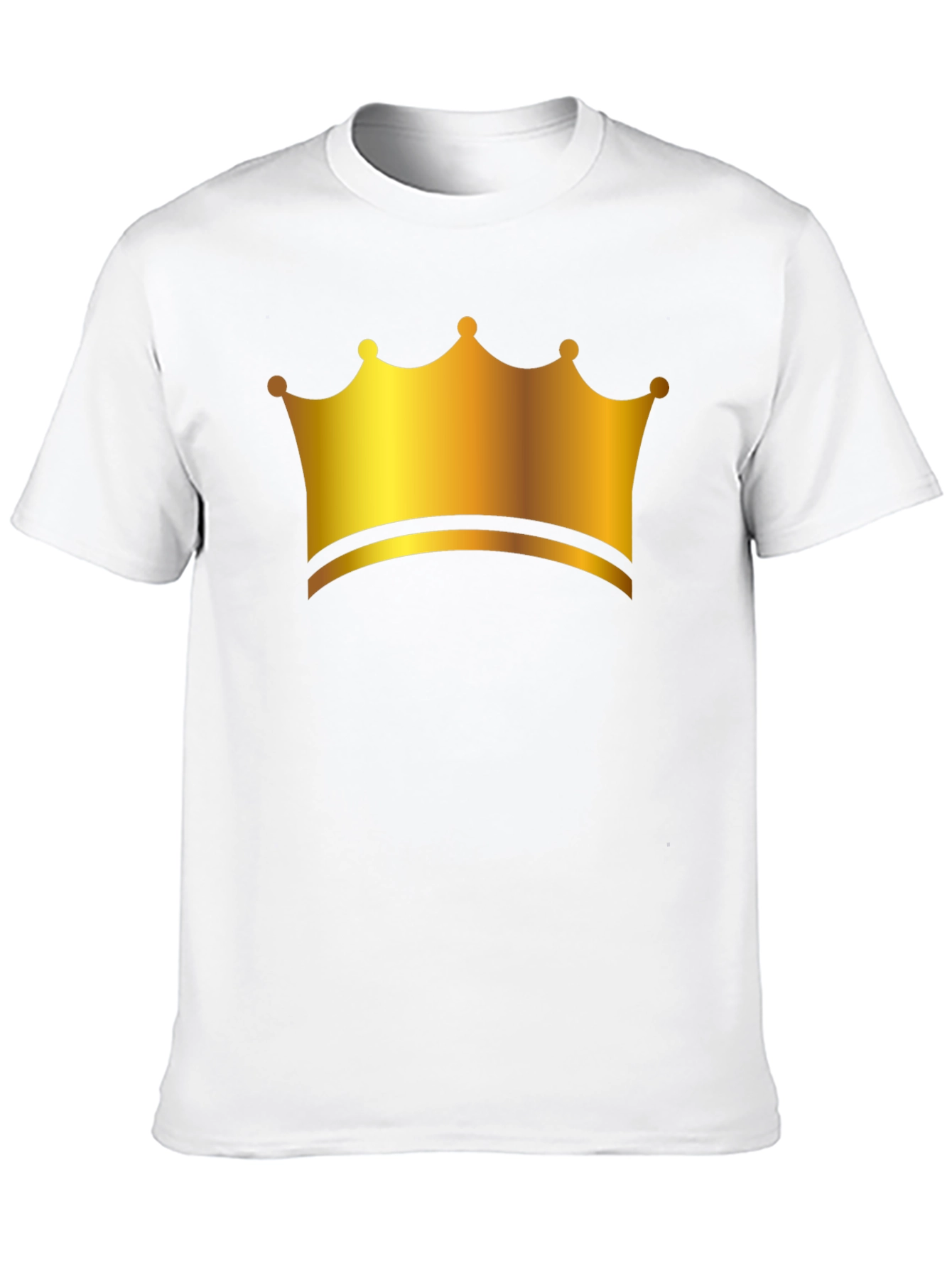 Golden Crown Black T-Shirt