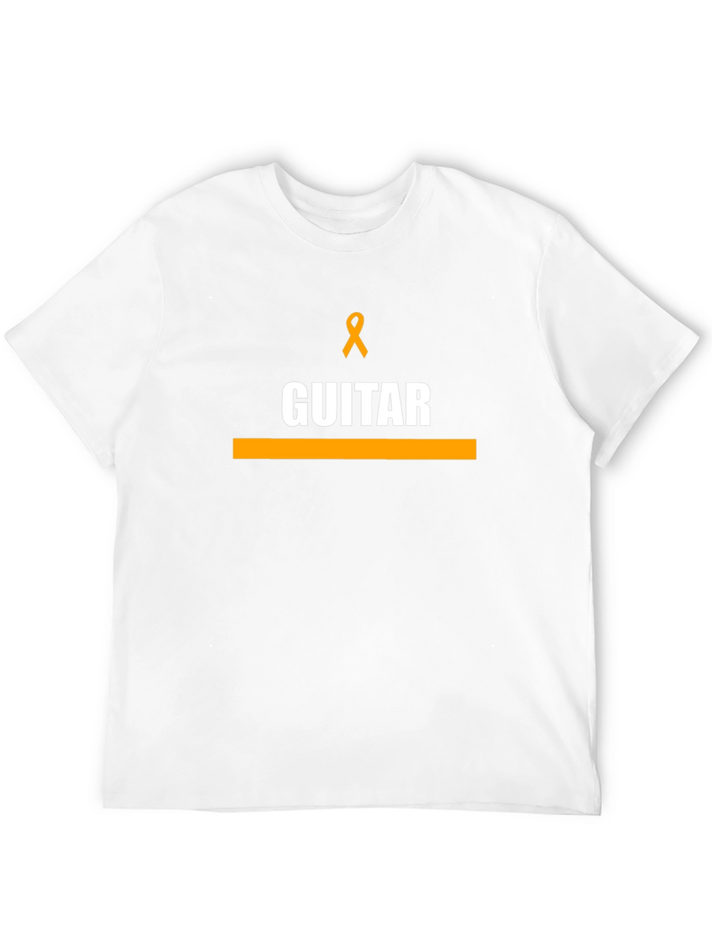 Guitar Graphic Tee - Awareness Ribbon Design