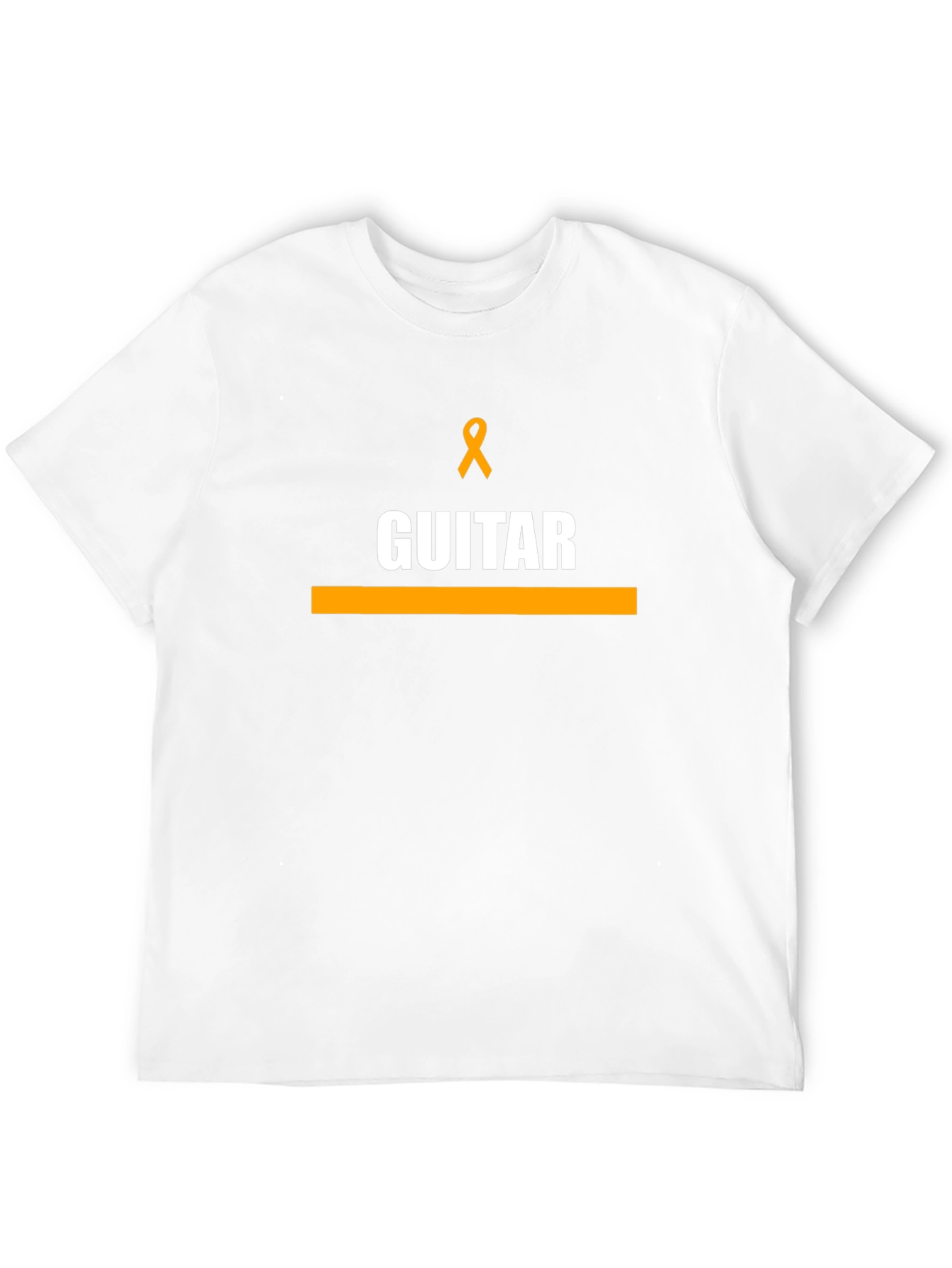 Guitar Graphic Tee - Awareness Ribbon Design