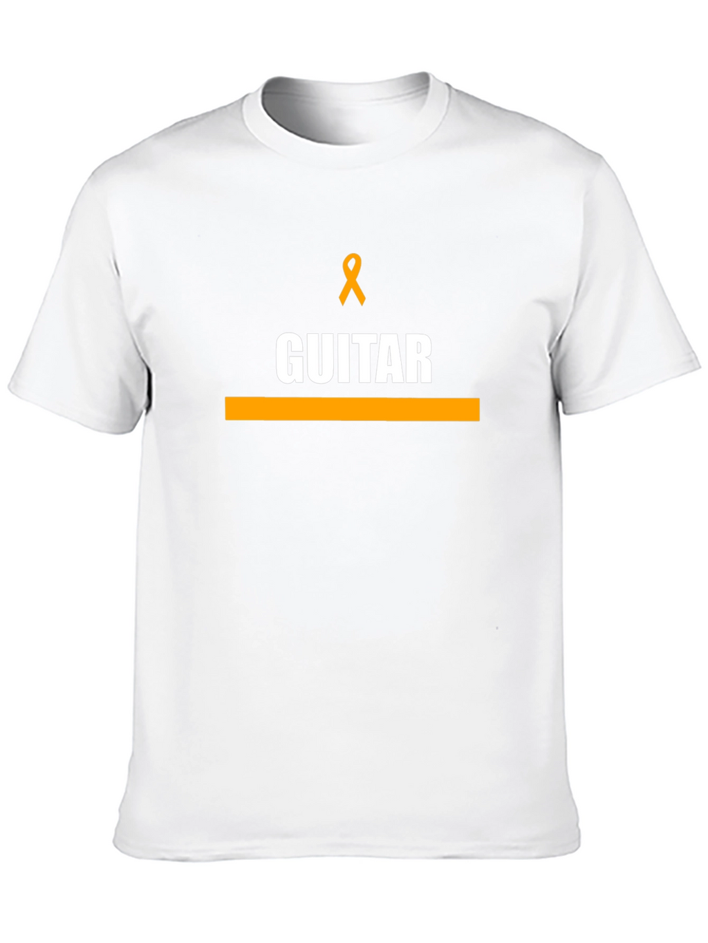 Guitar Graphic Tee - Awareness Ribbon Design