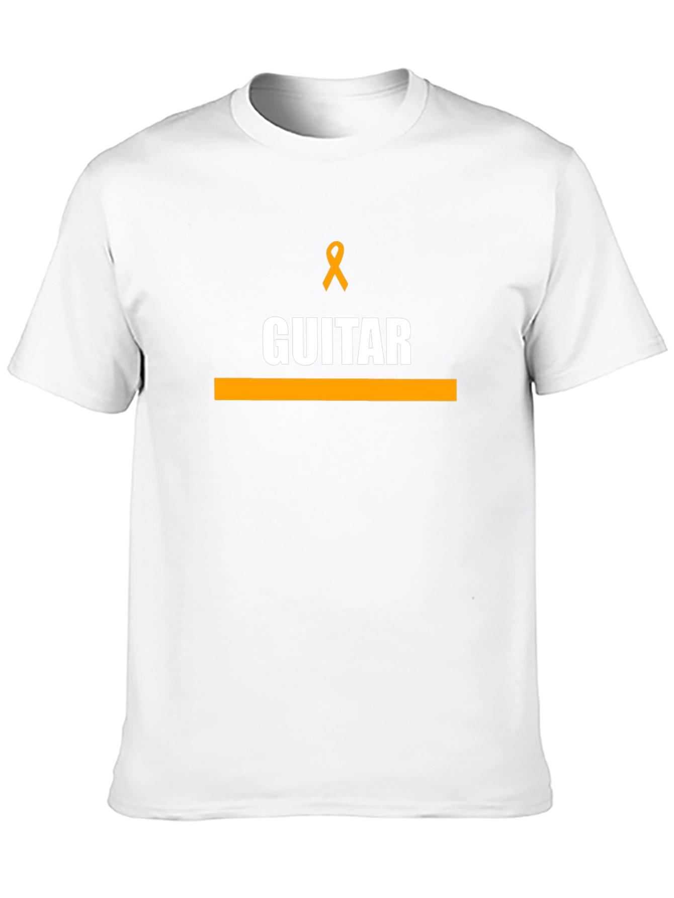 Guitar Graphic Tee - Awareness Ribbon Design